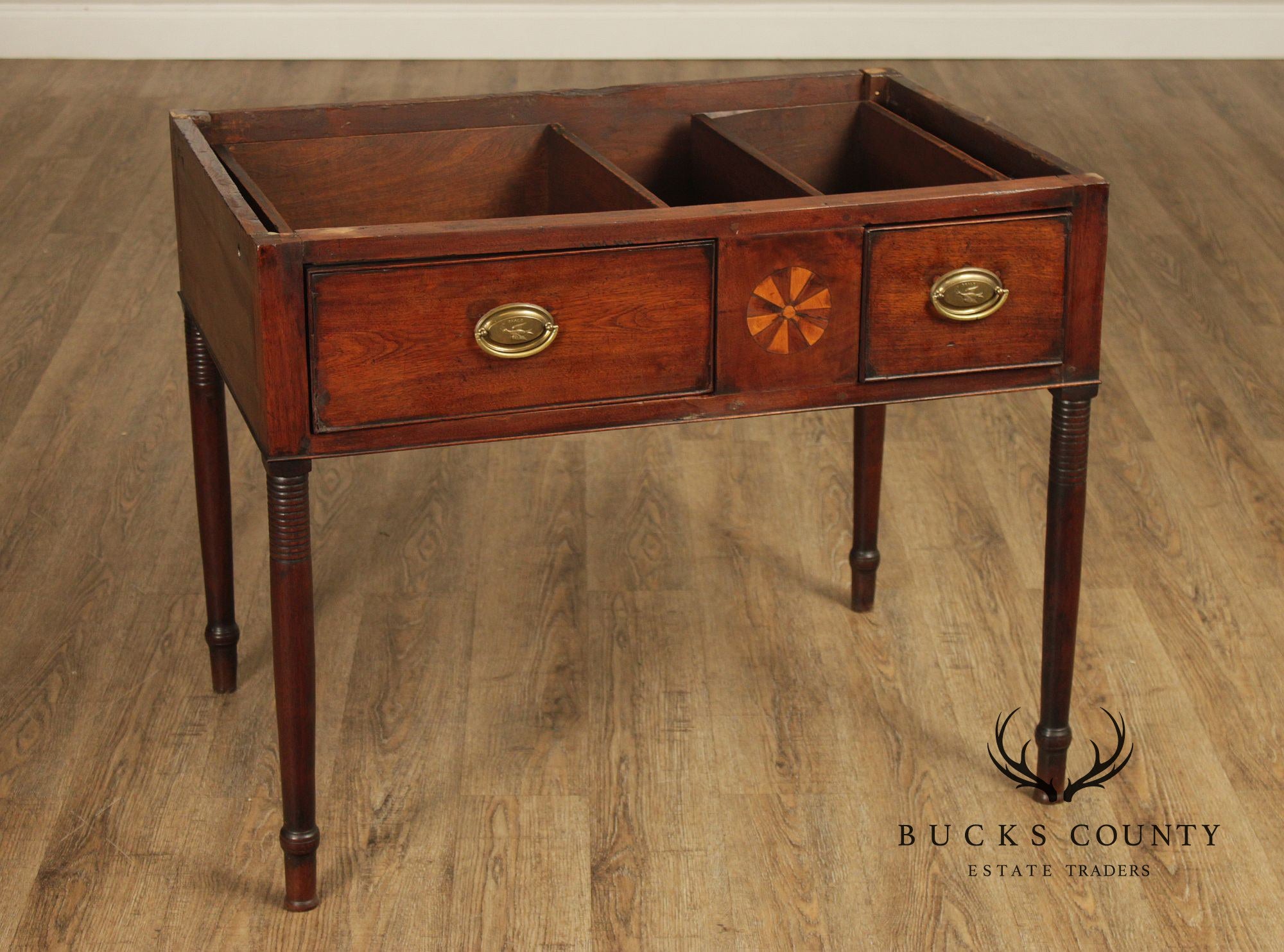 Federal Period Sheraton Style Walnut Tavern Table