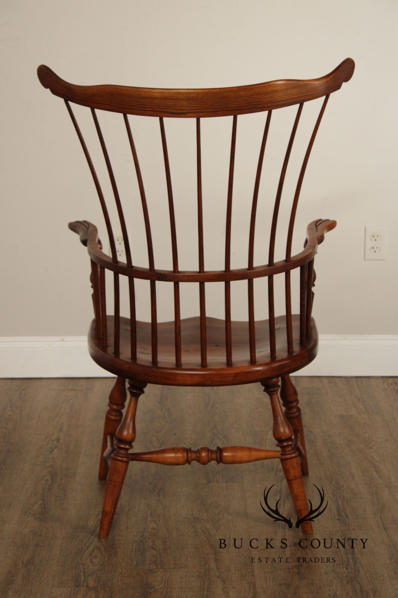 Vintage Quality Bench Made Windsor Armchair