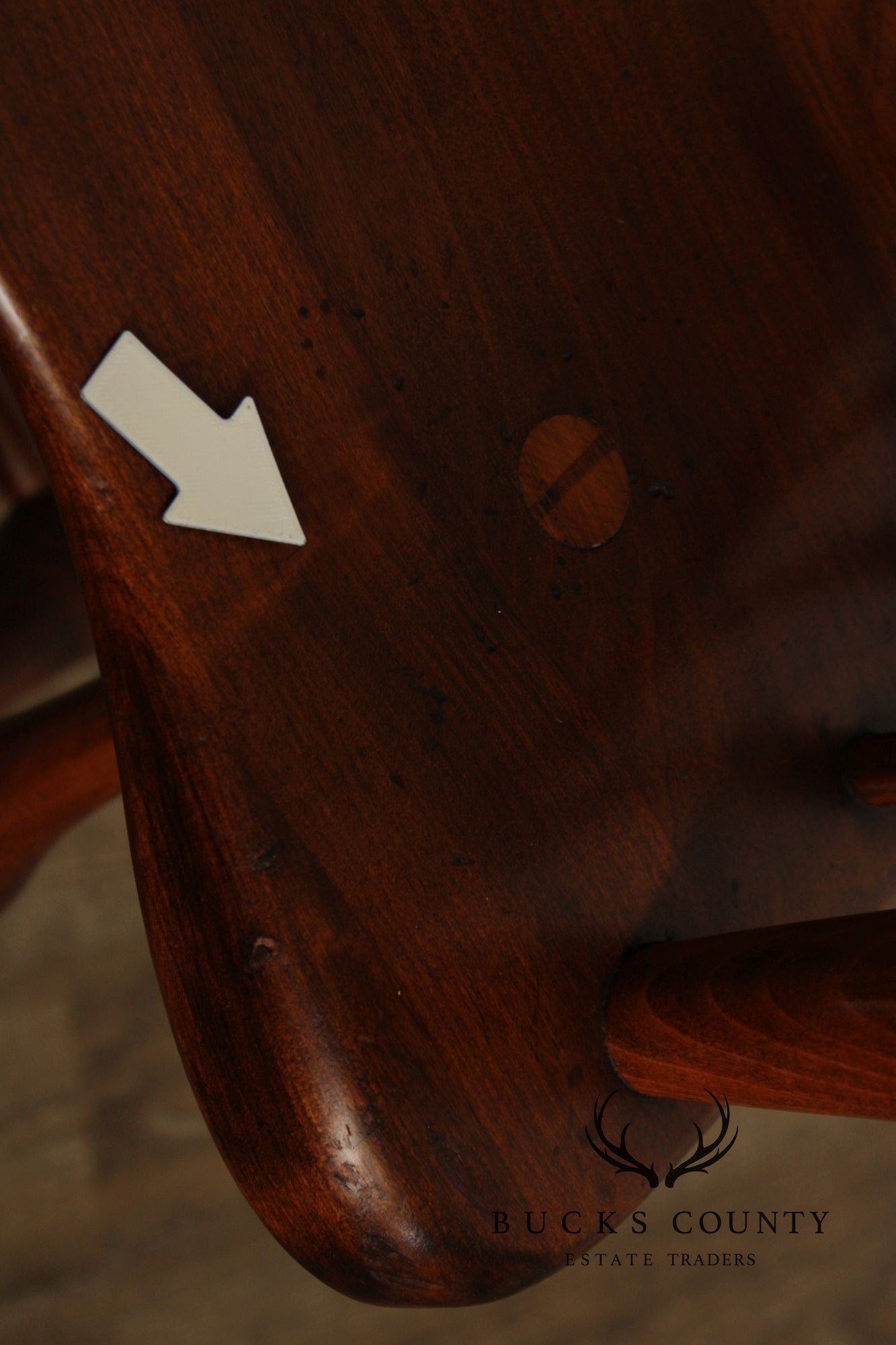 Vintage Quality Bench Made Windsor Armchair