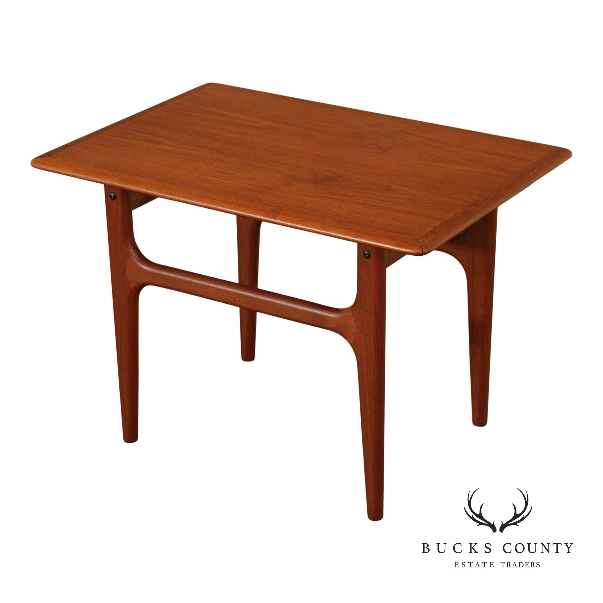 Danish Mid-Century Modern Teak Side Table By Trioh