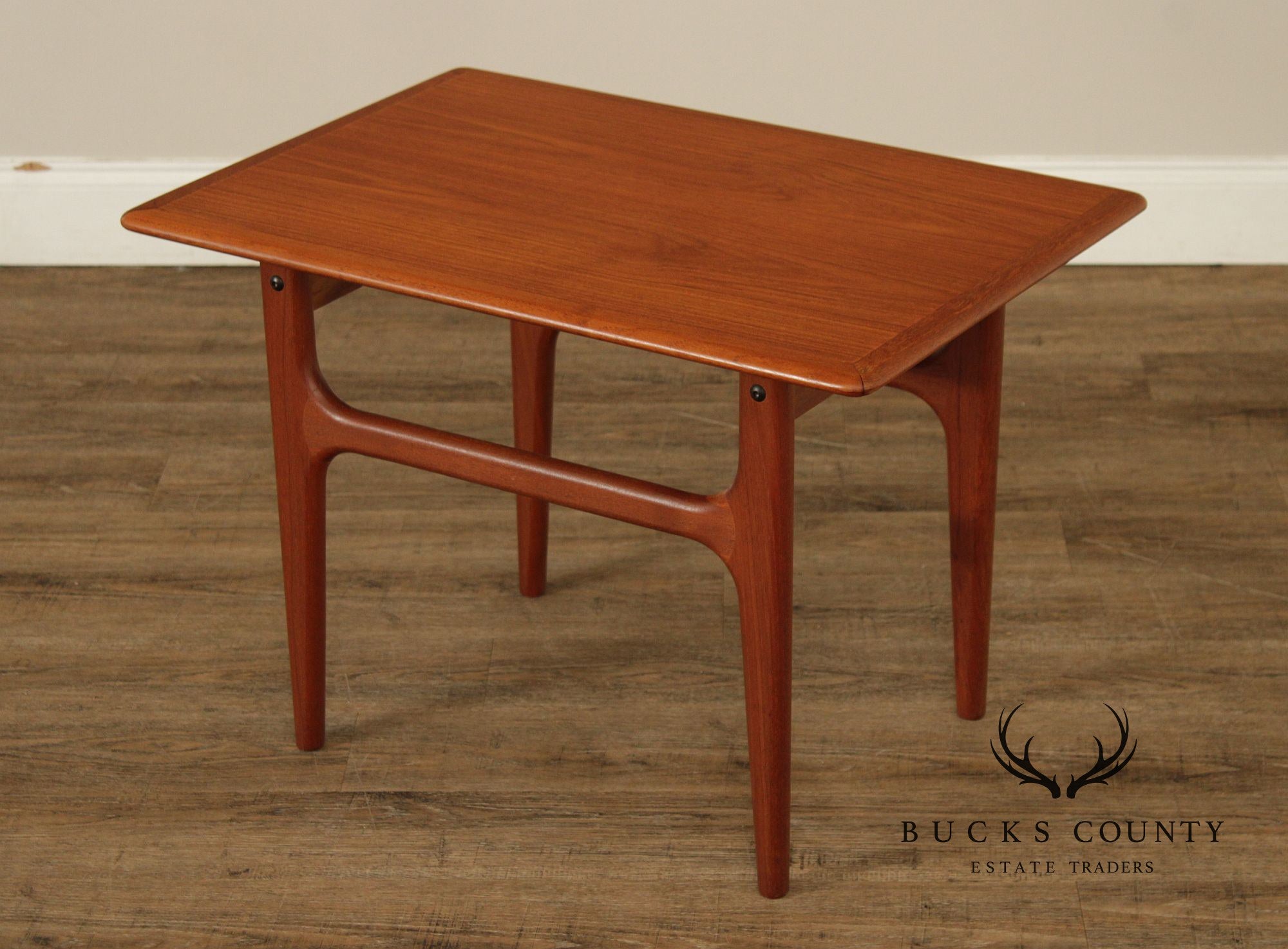 Danish Mid-Century Modern Teak Side Table By Trioh