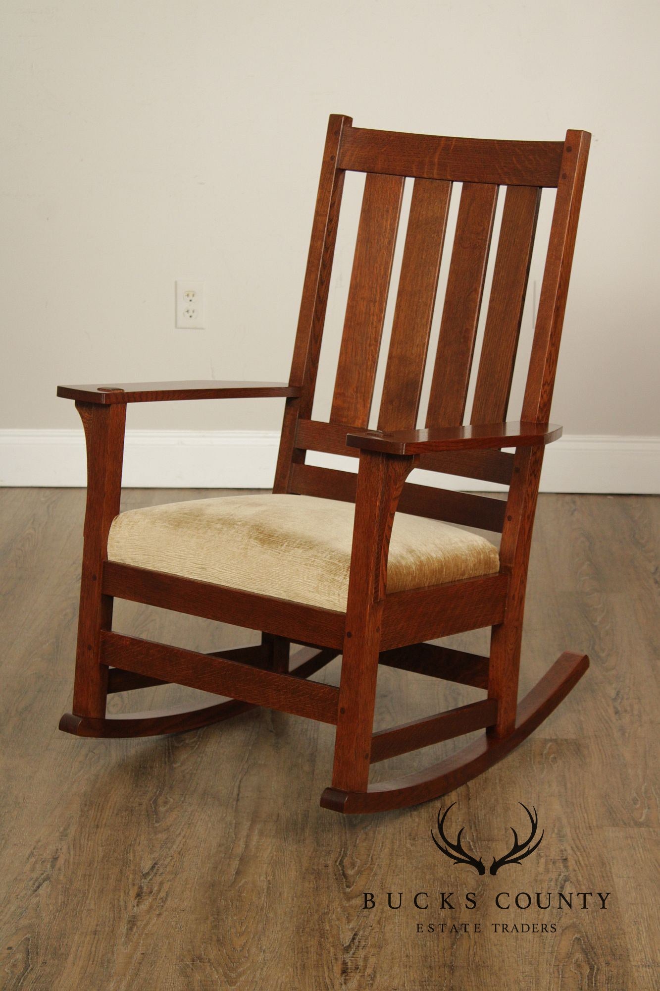 Stickley Mission Collection Oak Rocking Chair