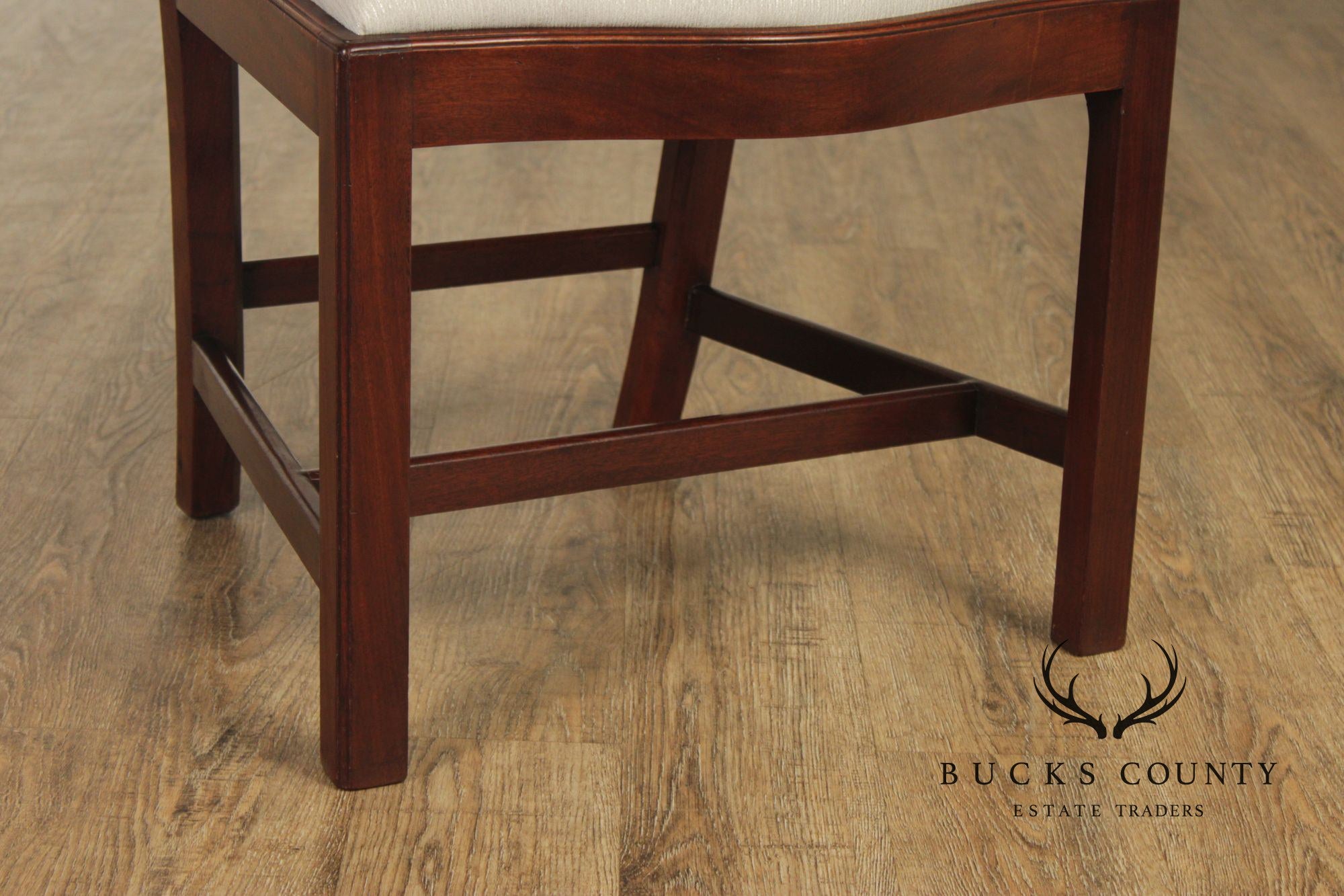 Georgian Style Antique Set of Twelve Mahogany Dining Chairs