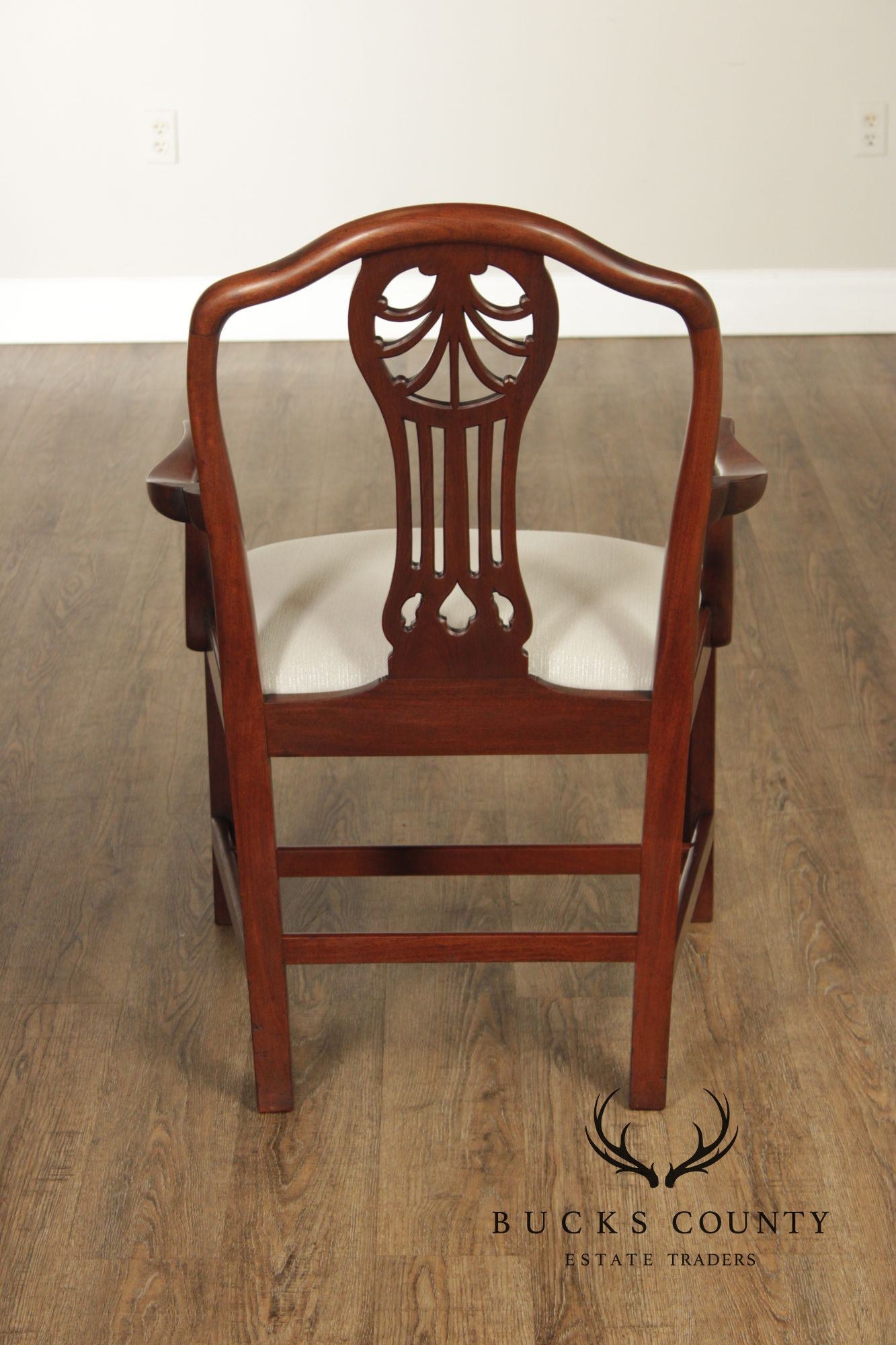 Georgian Style Antique Set of Twelve Mahogany Dining Chairs
