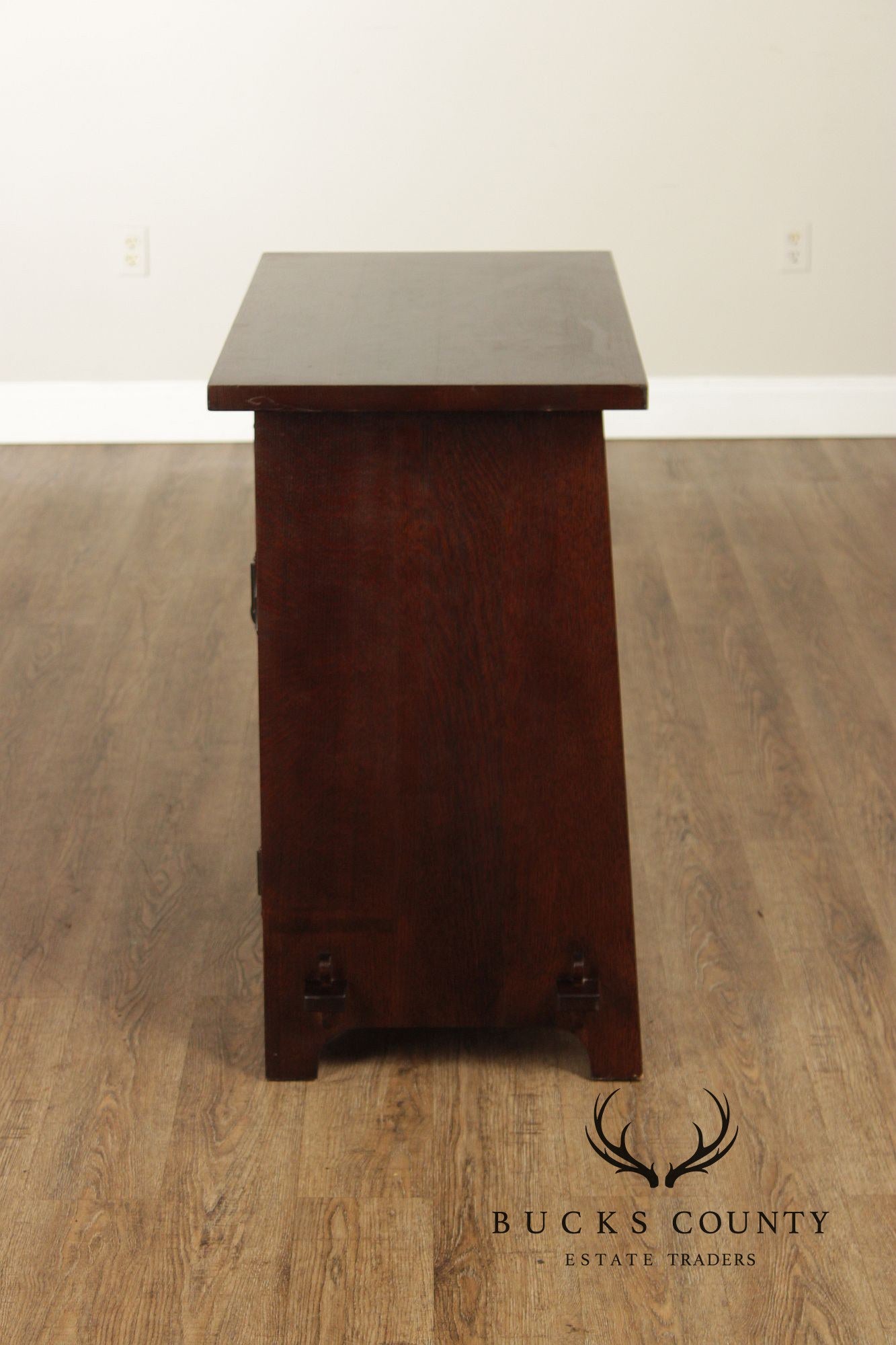 Stickley Roycroft Reissue Mission Oak Cellarette Cabinet