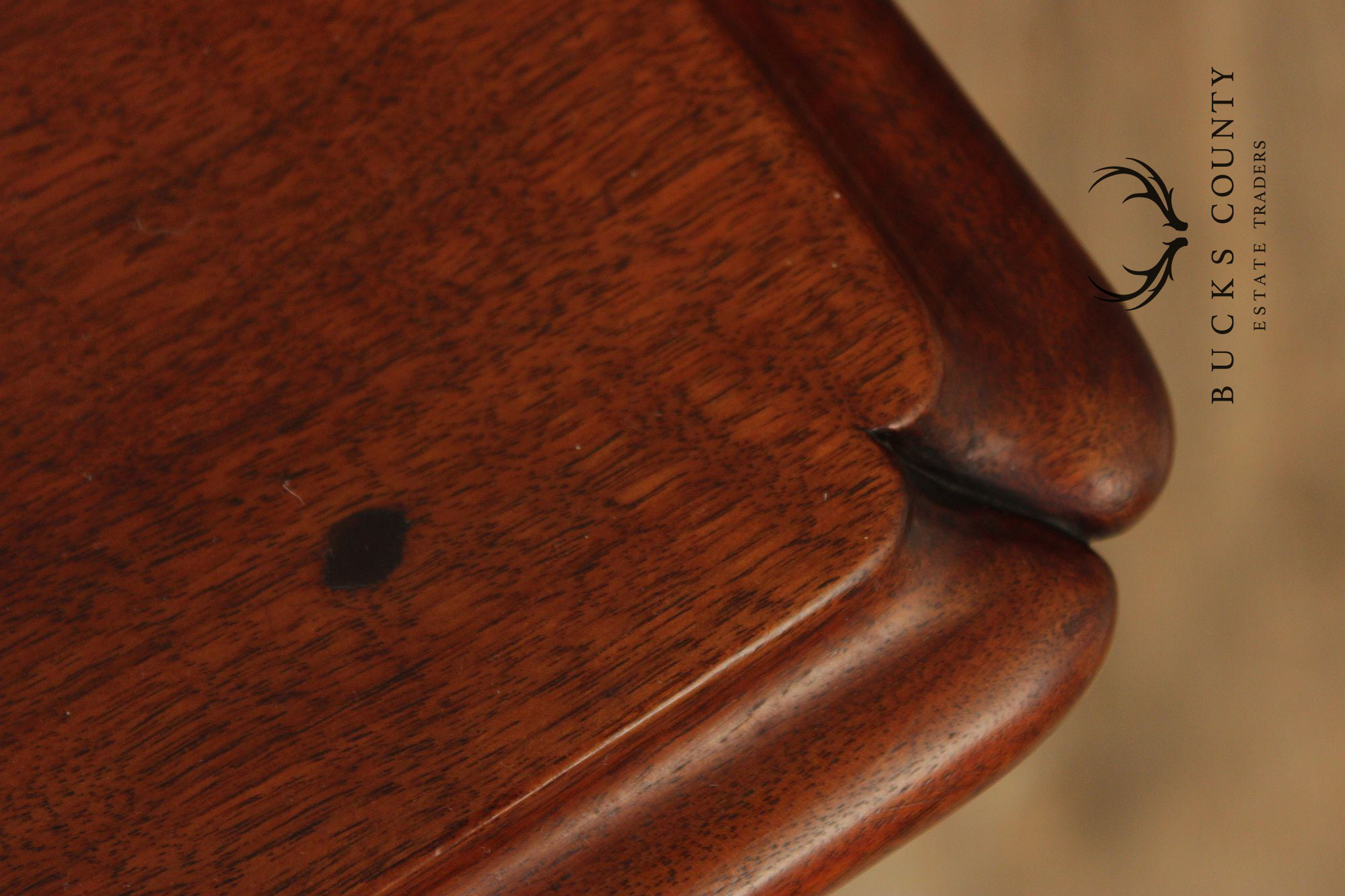 Robert Whitley Custom Queen Anne Style Walnut Lowboy