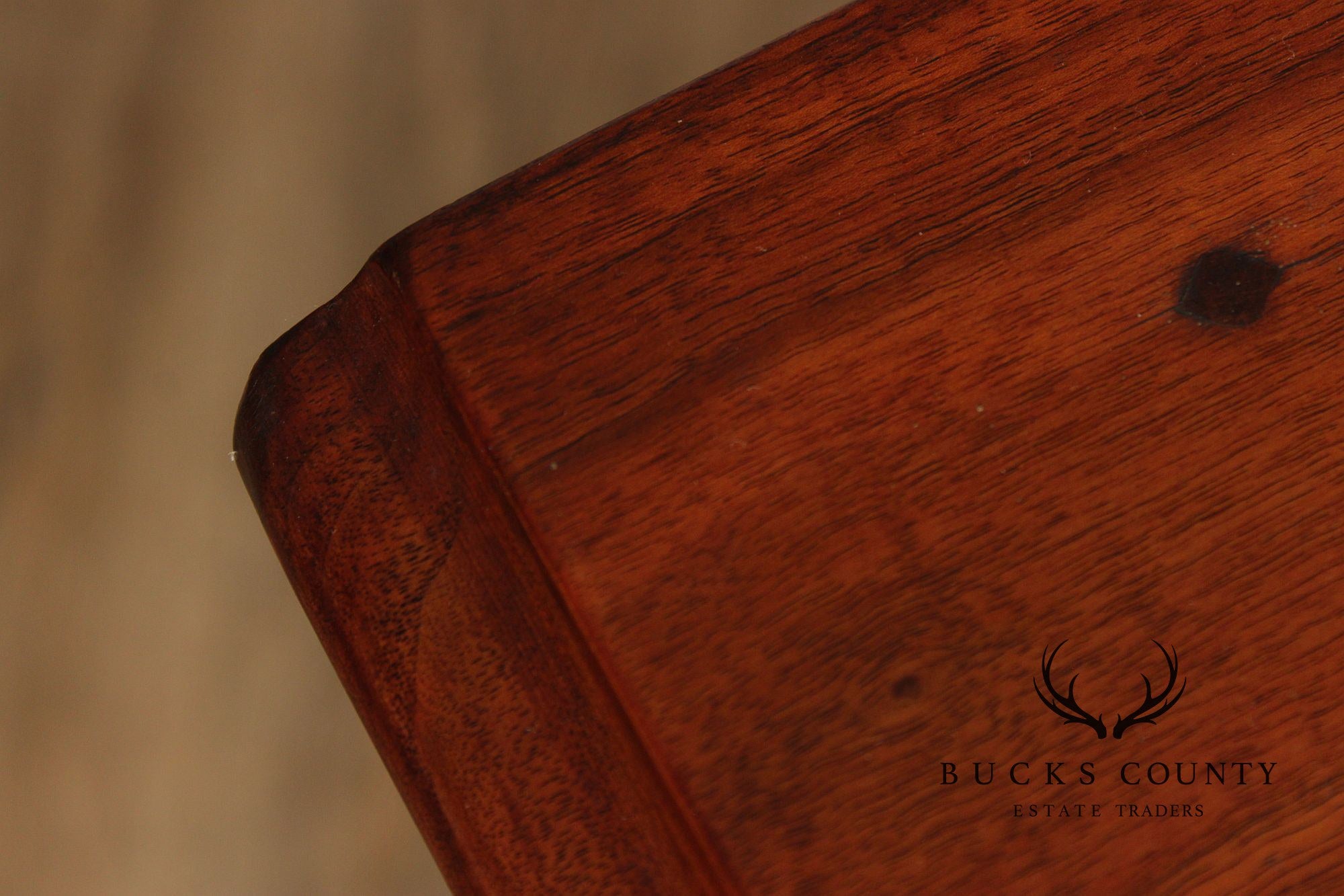 Robert Whitley Custom Queen Anne Style Walnut Lowboy