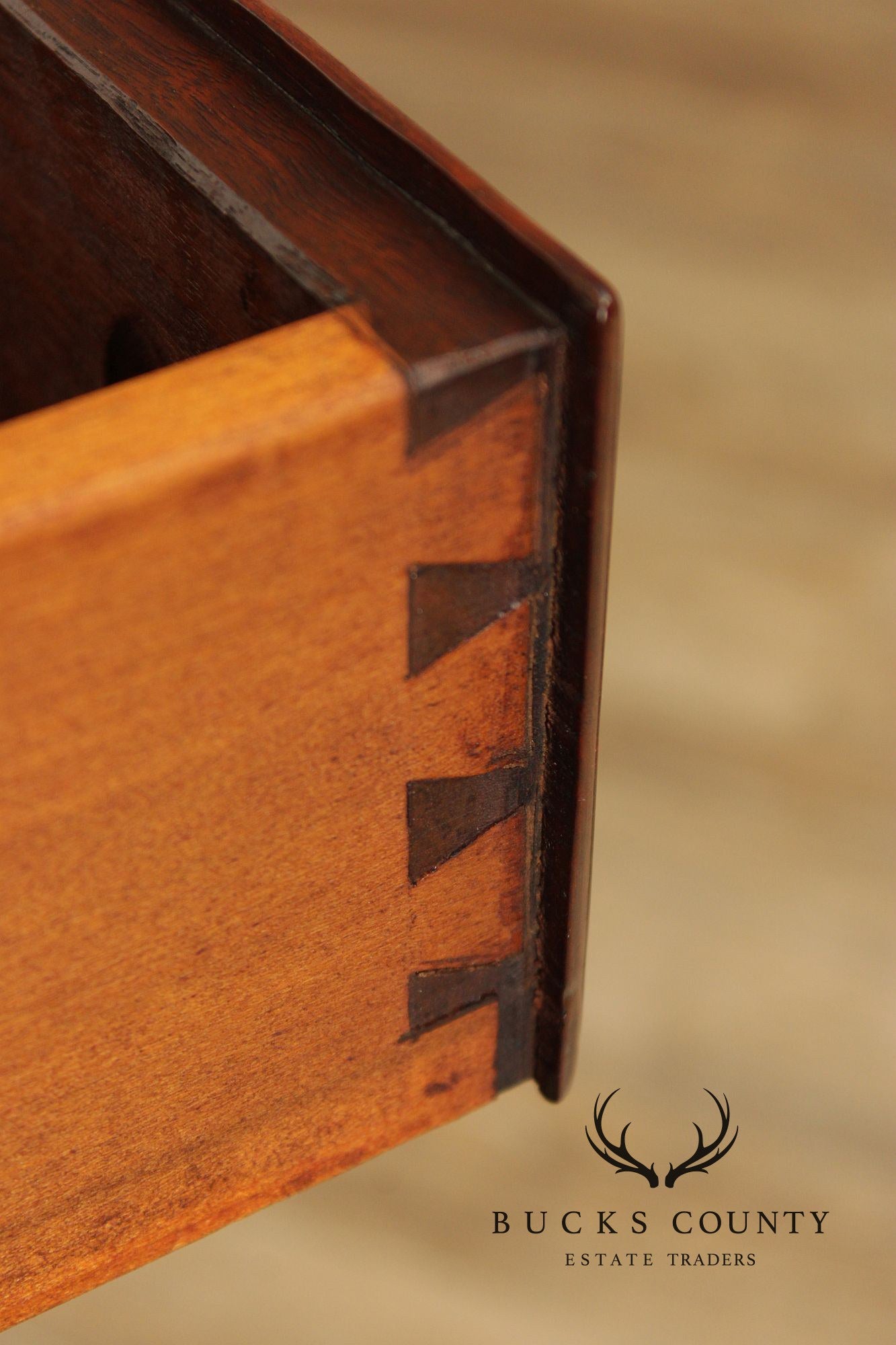 Robert Whitley Custom Queen Anne Style Walnut Lowboy