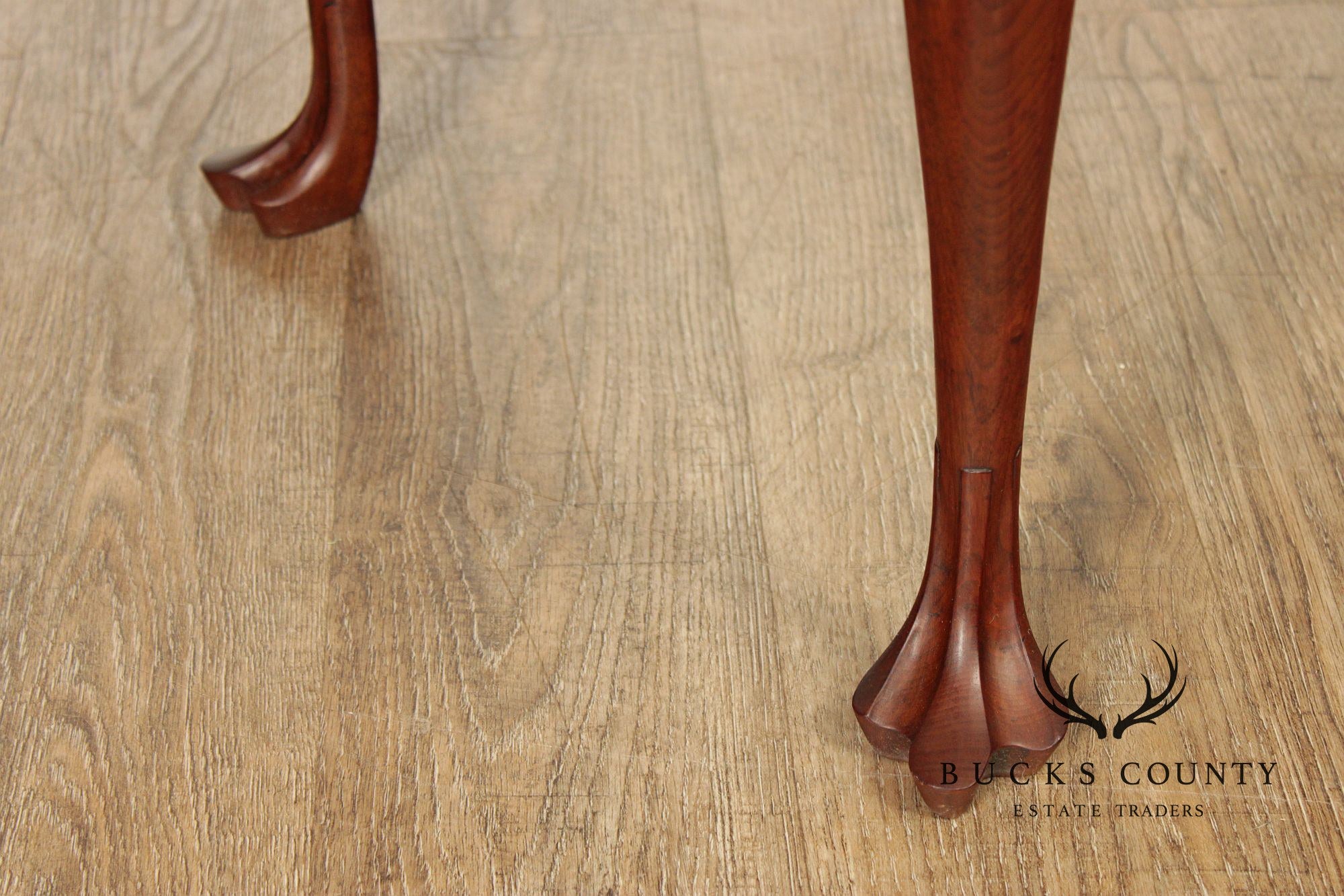 Robert Whitley Custom Queen Anne Style Walnut Lowboy