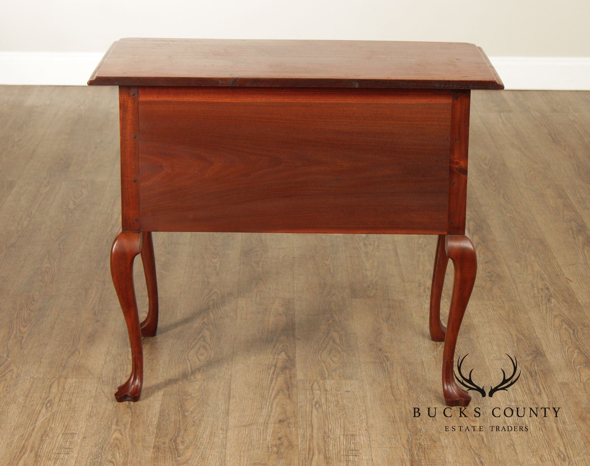 Robert Whitley Custom Queen Anne Style Walnut Lowboy