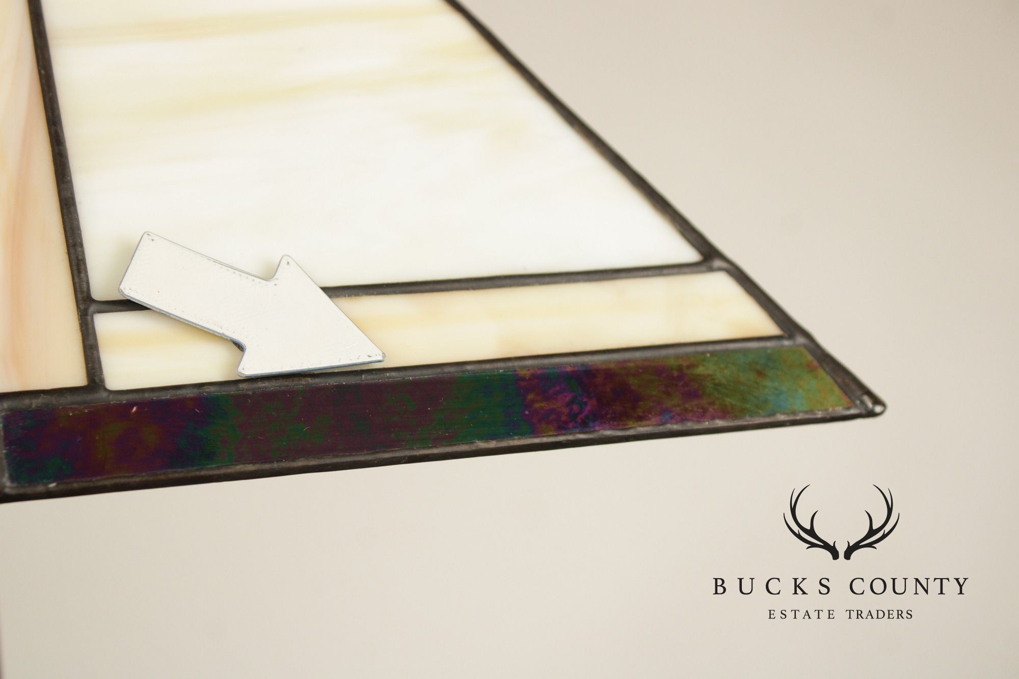 Stickley Mission Collection Oak Square Base Table Lamp