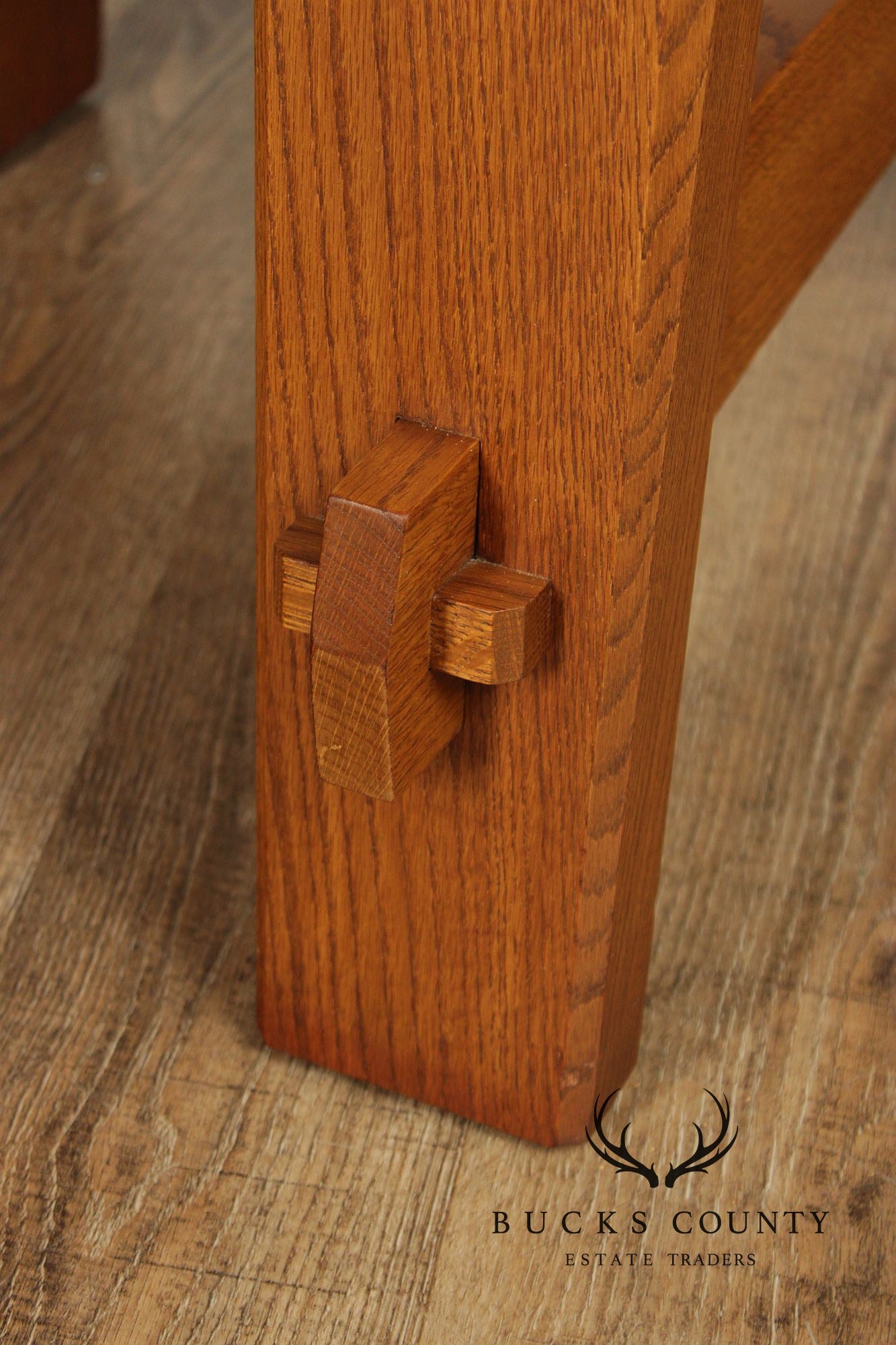 Stickley Mission Collection Oak Commemorative Library Table