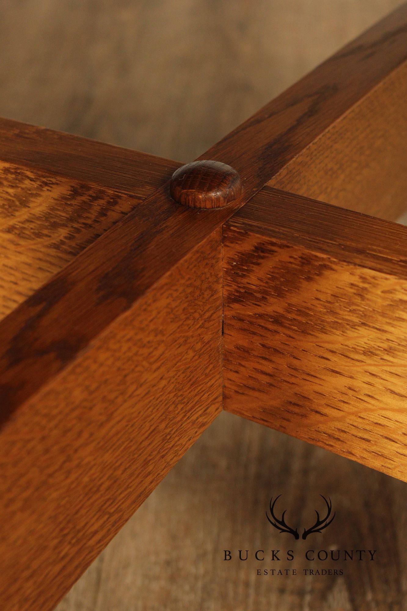 Stickley Mission Collection Oak Commemorative Library Table