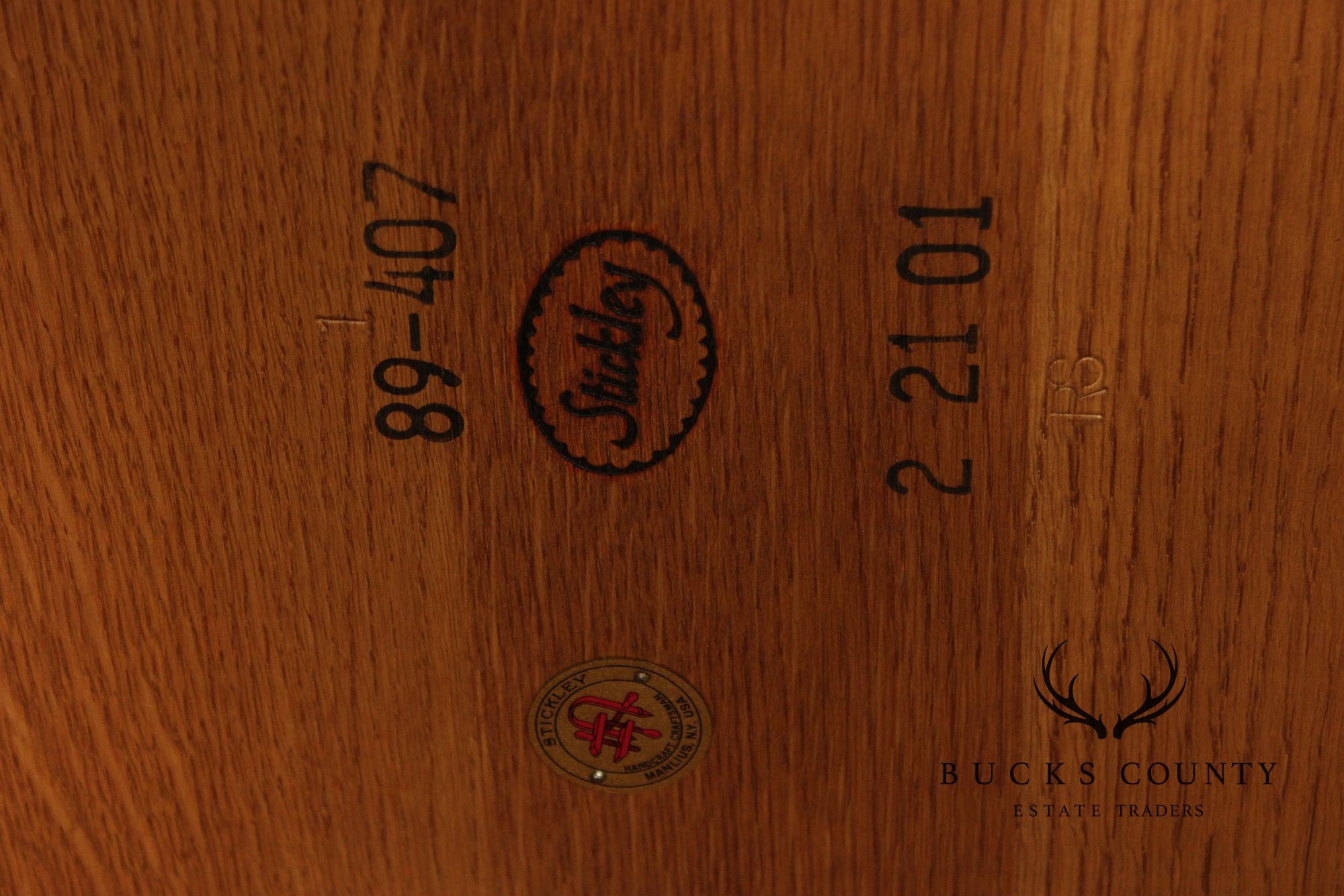 Stickley Mission Collection Oak Commemorative Library Table