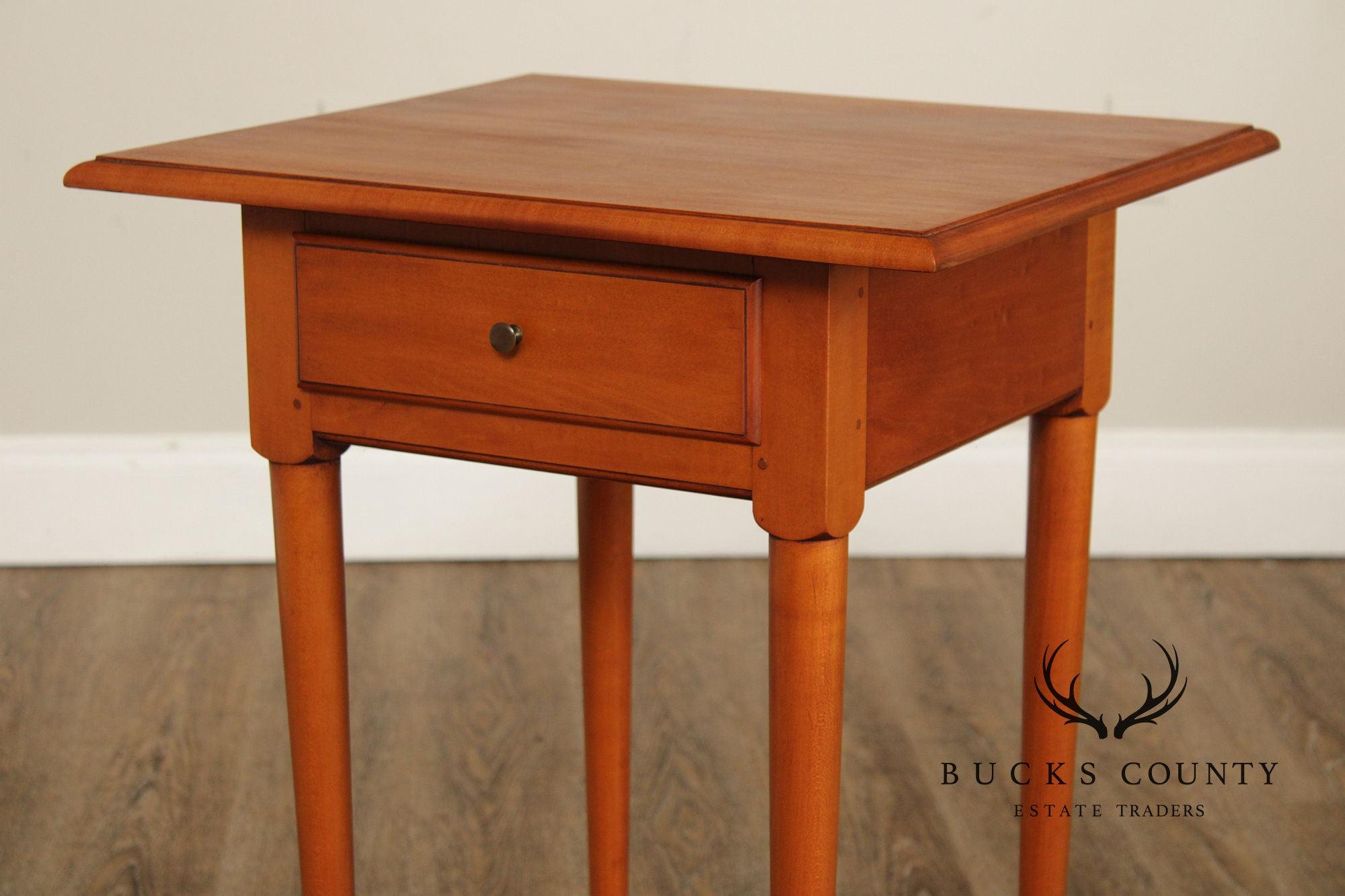 Eldred Wheeler Queen Anne Style Maple Side Table