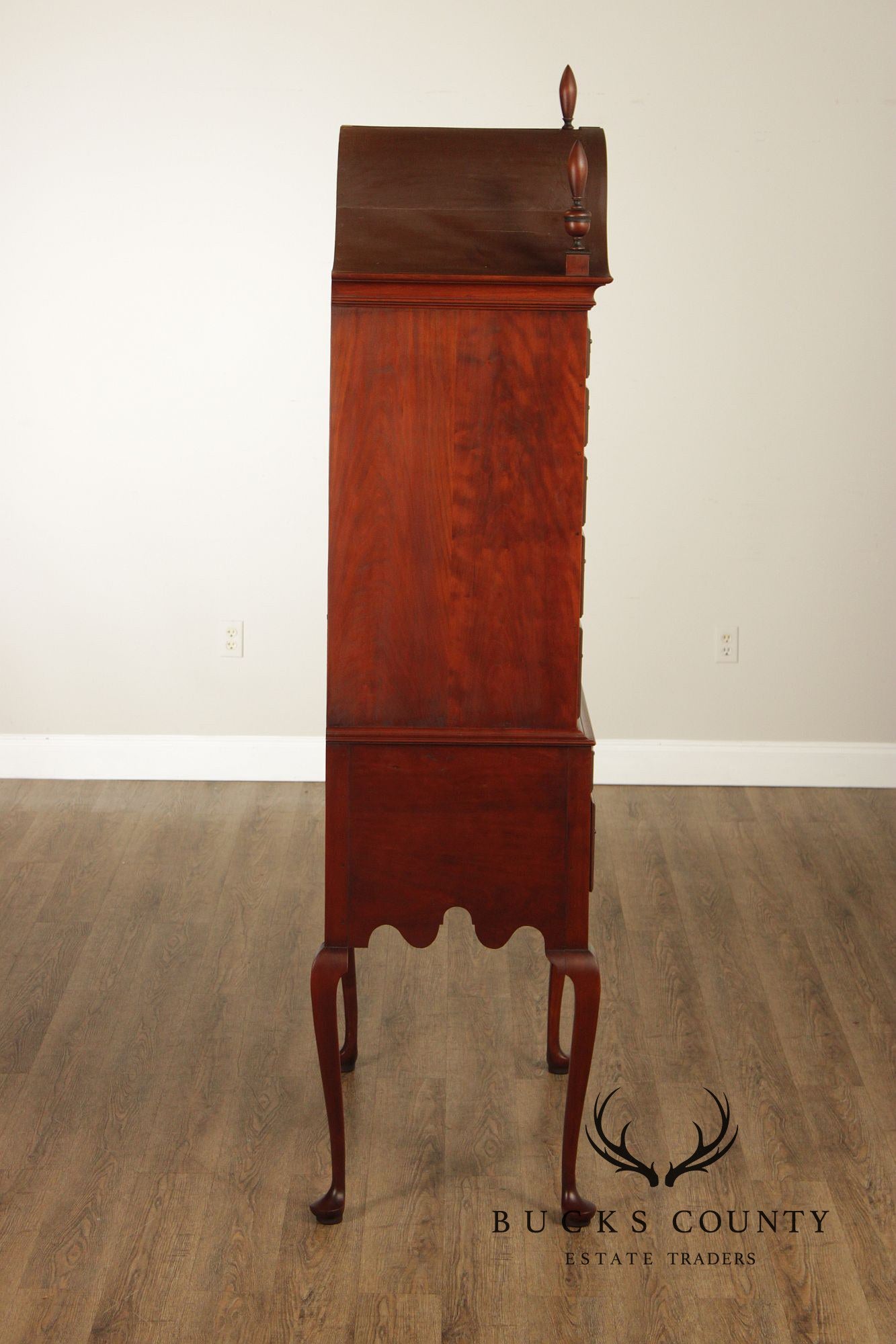 Eldred Wheeler Queen Anne Style Cherry Highboy