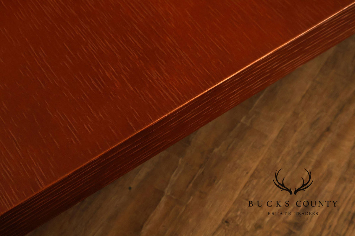 Modern Low Profile Square Coffee Table