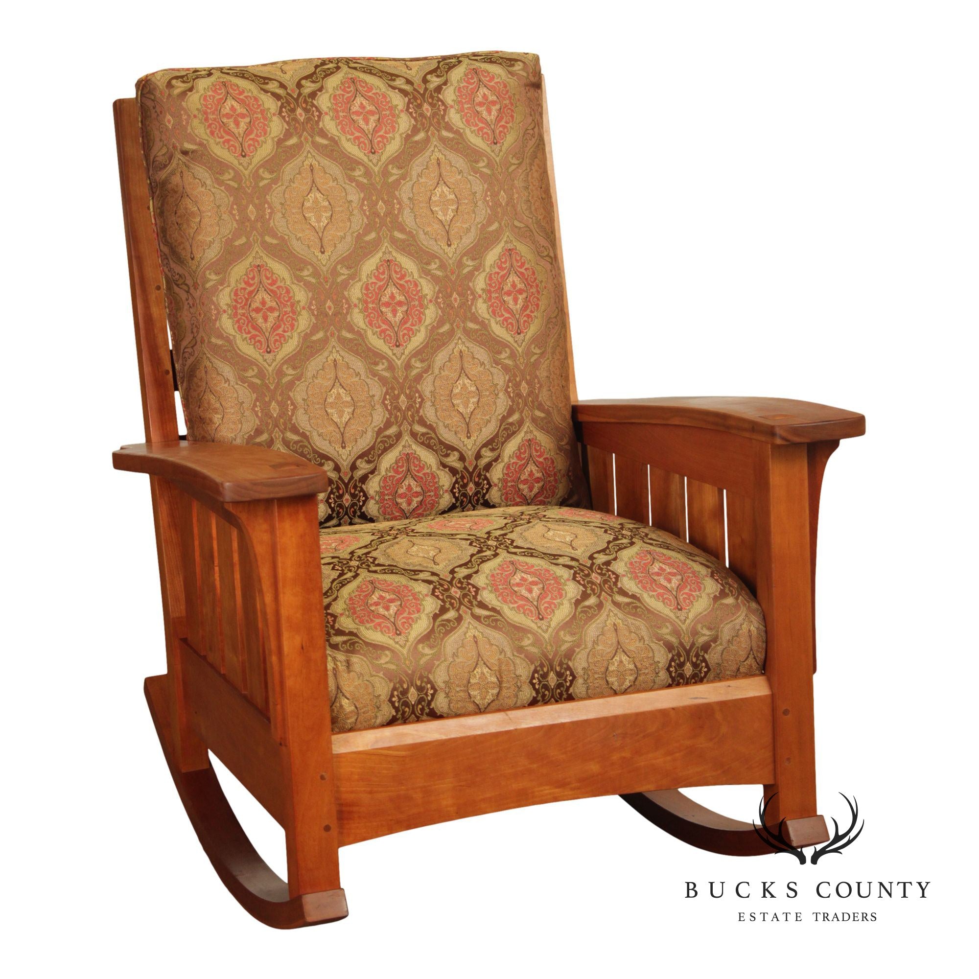 Stickley Mission Collection Cherry Rocking Chair