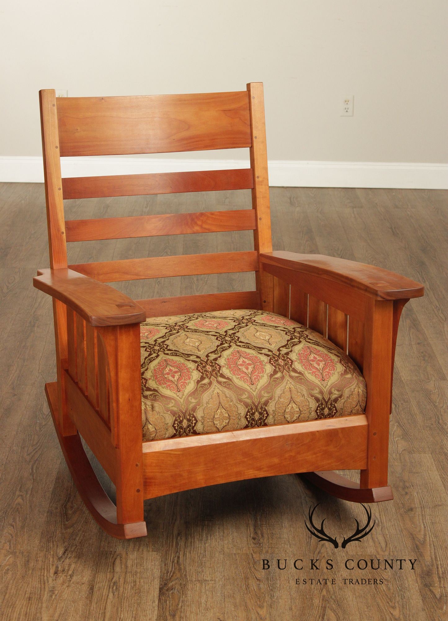 Stickley Mission Collection Cherry Rocking Chair