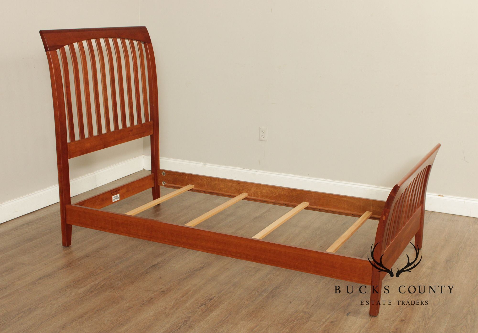 Ethan Allen 'New Impressions' Cherry Twin Bed