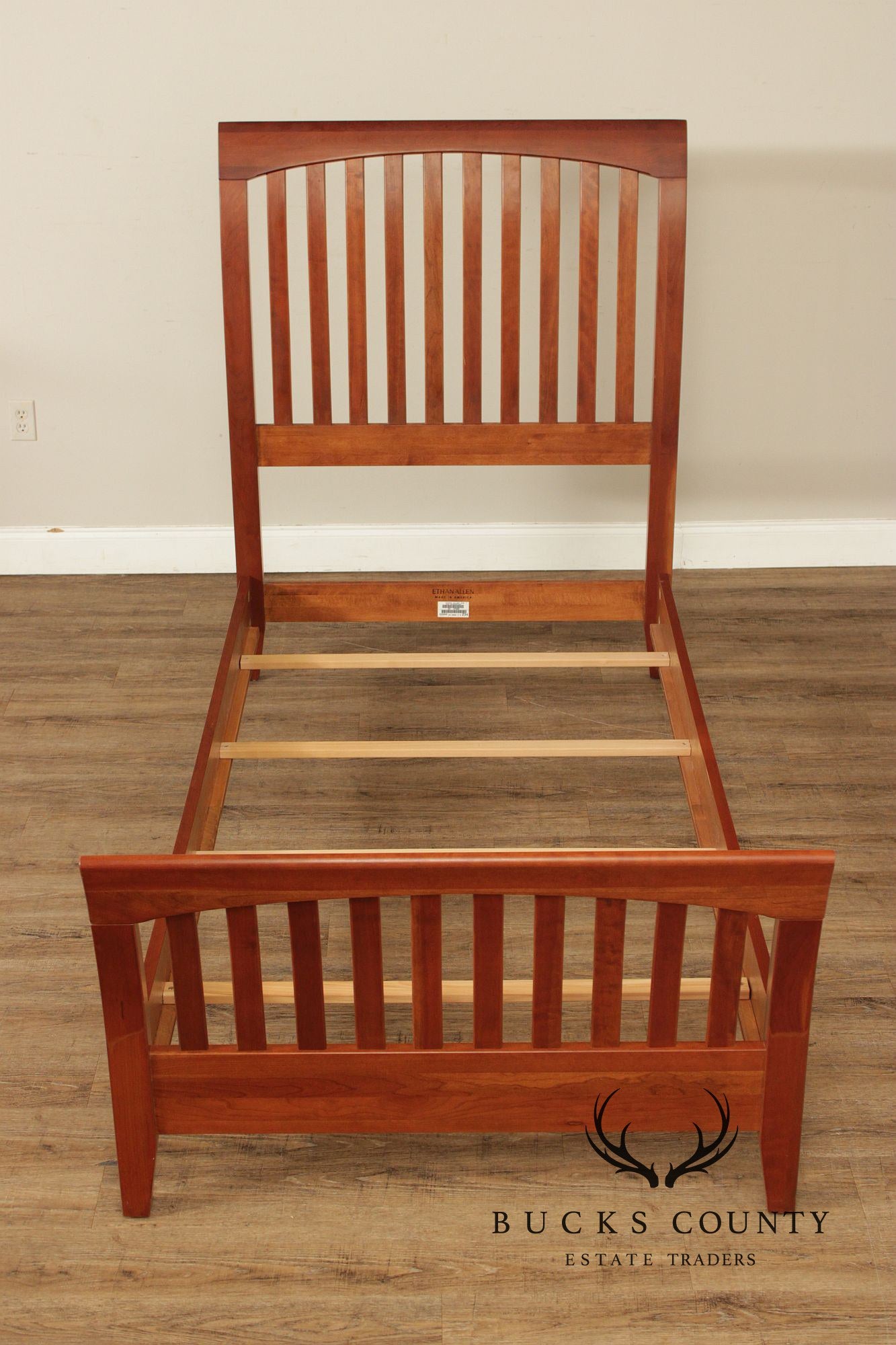 Ethan Allen 'New Impressions' Cherry Twin Bed