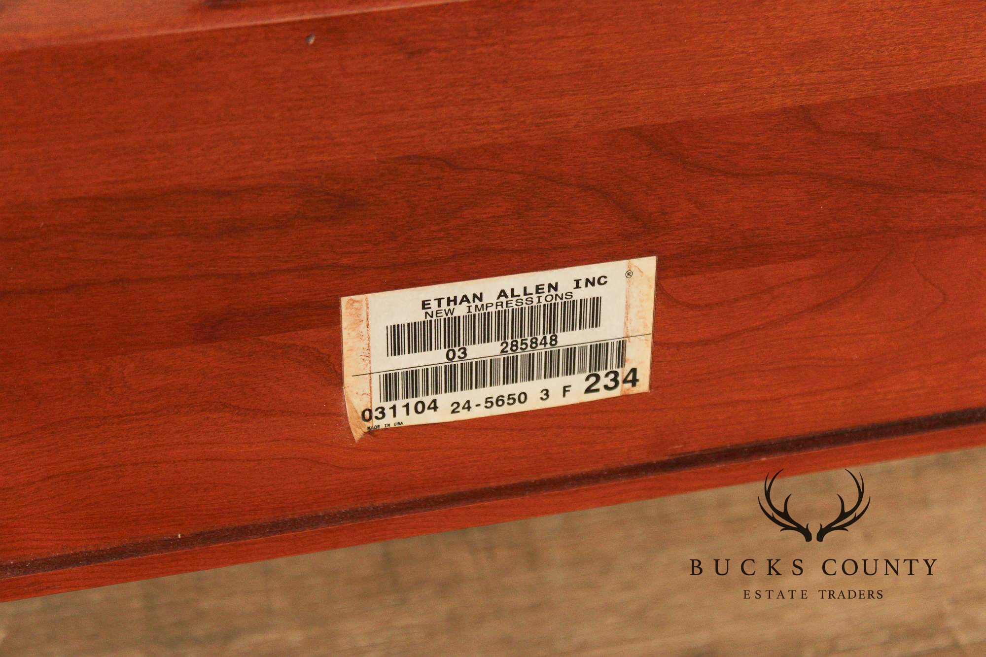 Ethan Allen 'New Impressions' Cherry Twin Bed