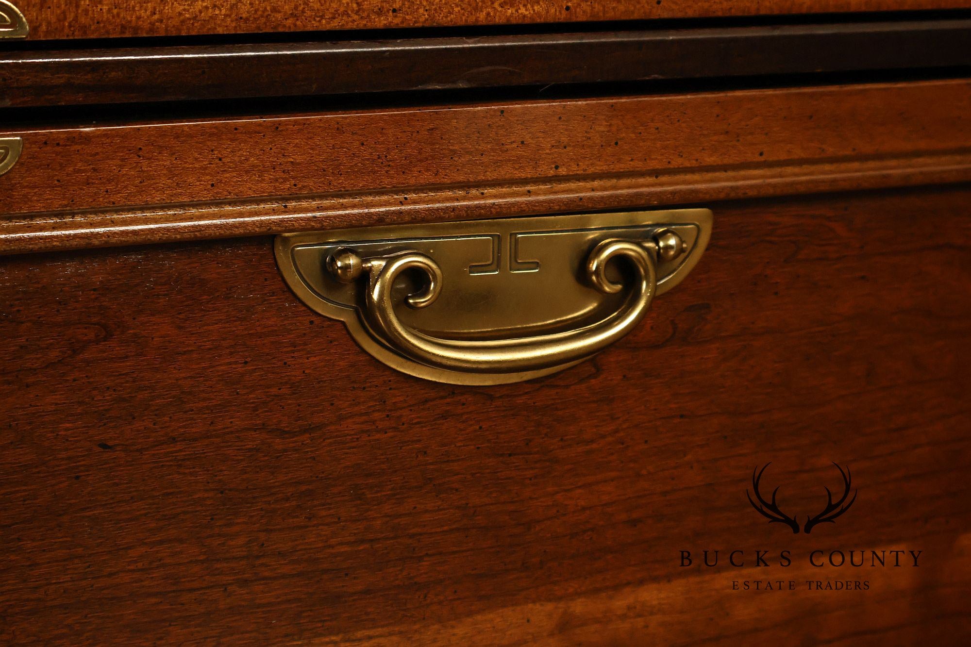 Broyhill Premier Ming Dynasty Asian Style Burl Wood Armoire