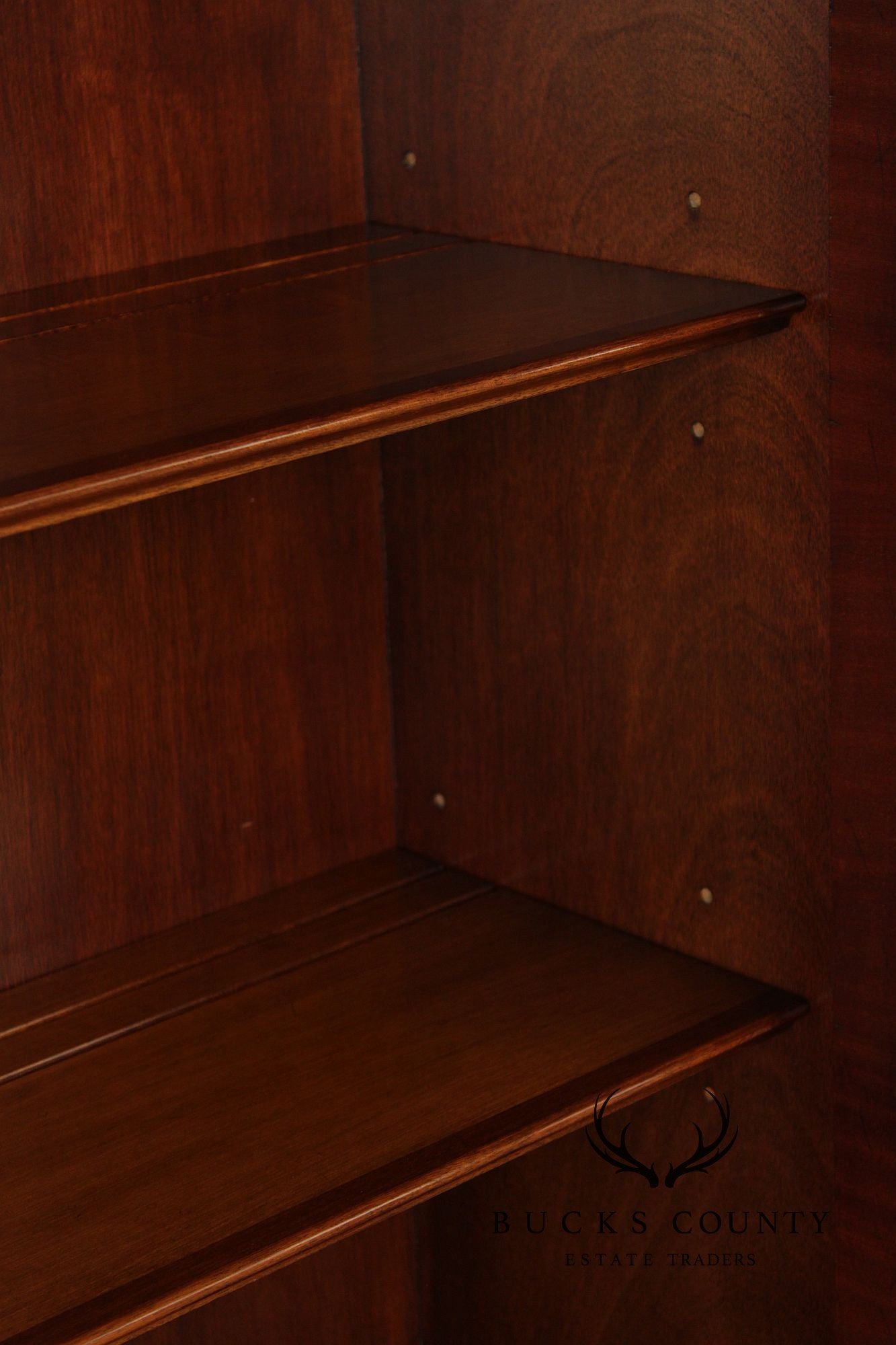 Colonial Treasure House Collection Georgian Style Mahogany Breakfront