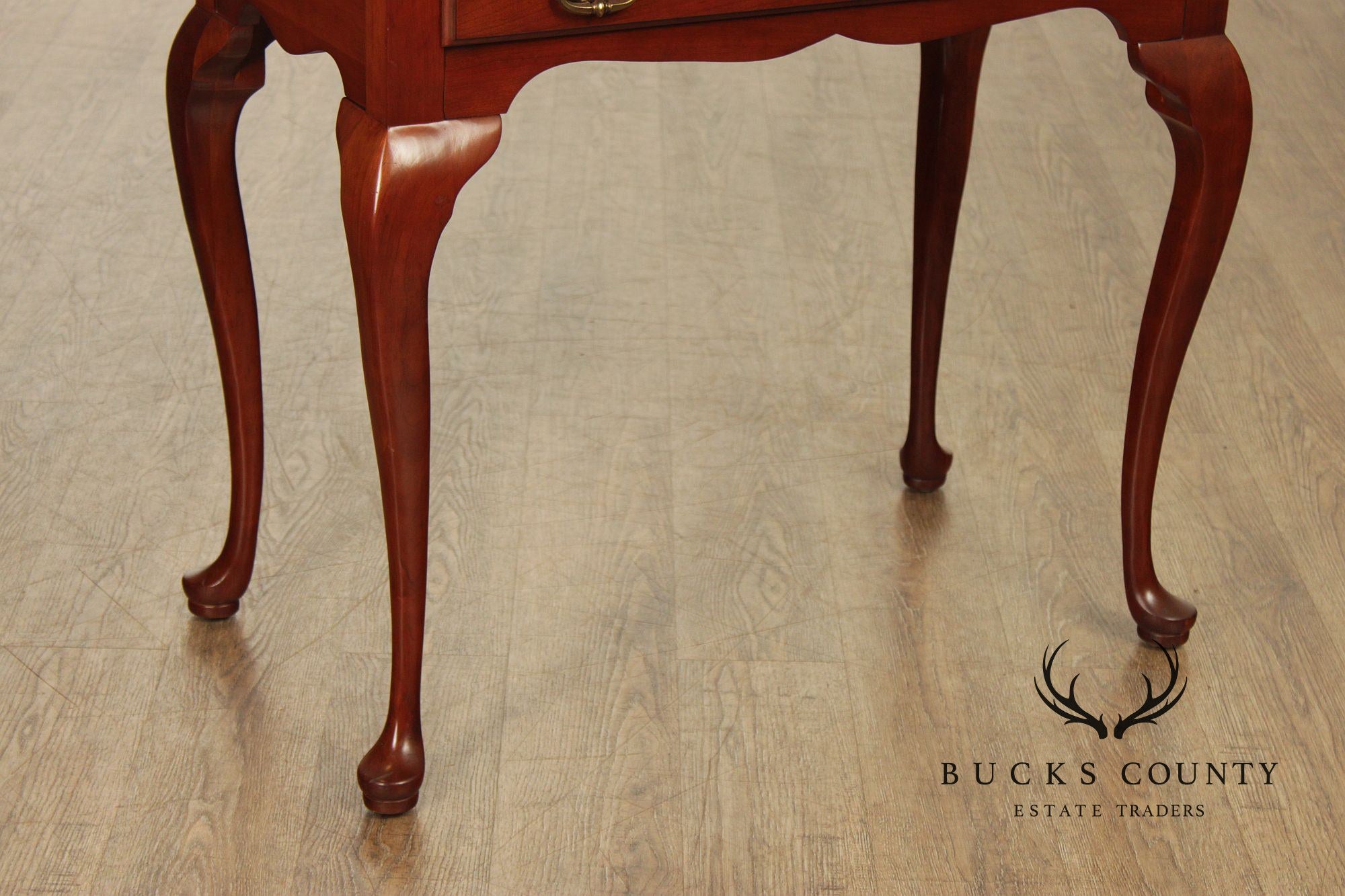 Monitor Furniture Queen Anne Style Cherry Slant-Front Writing Desk