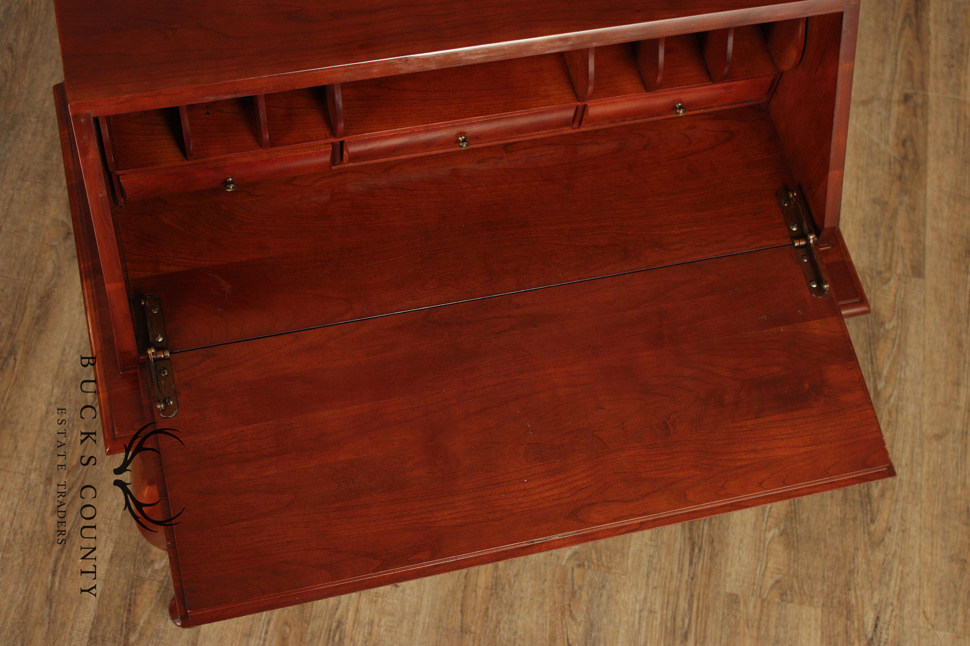 Monitor Furniture Queen Anne Style Cherry Slant-Front Writing Desk