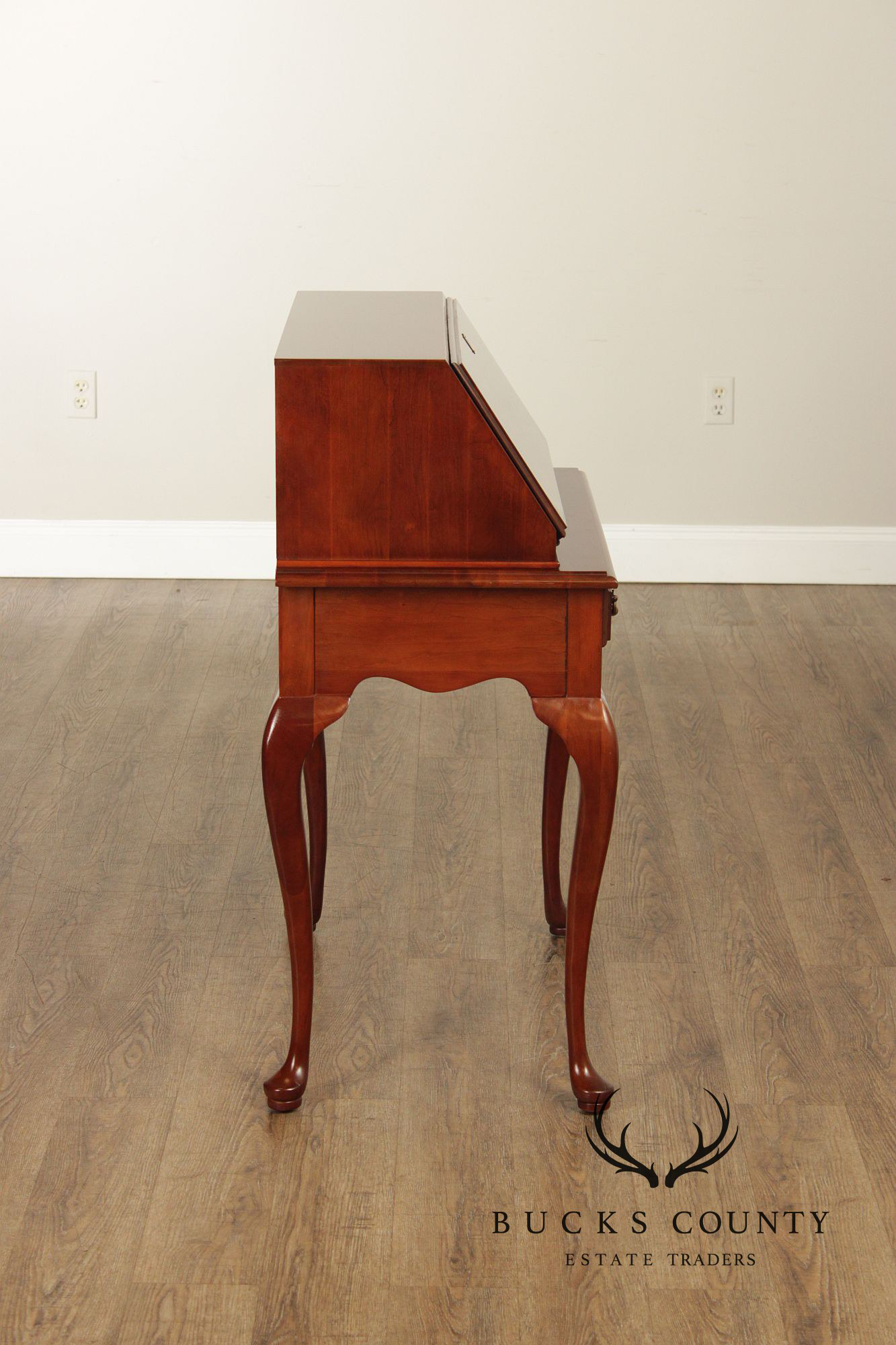 Monitor Furniture Queen Anne Style Cherry Slant-Front Writing Desk