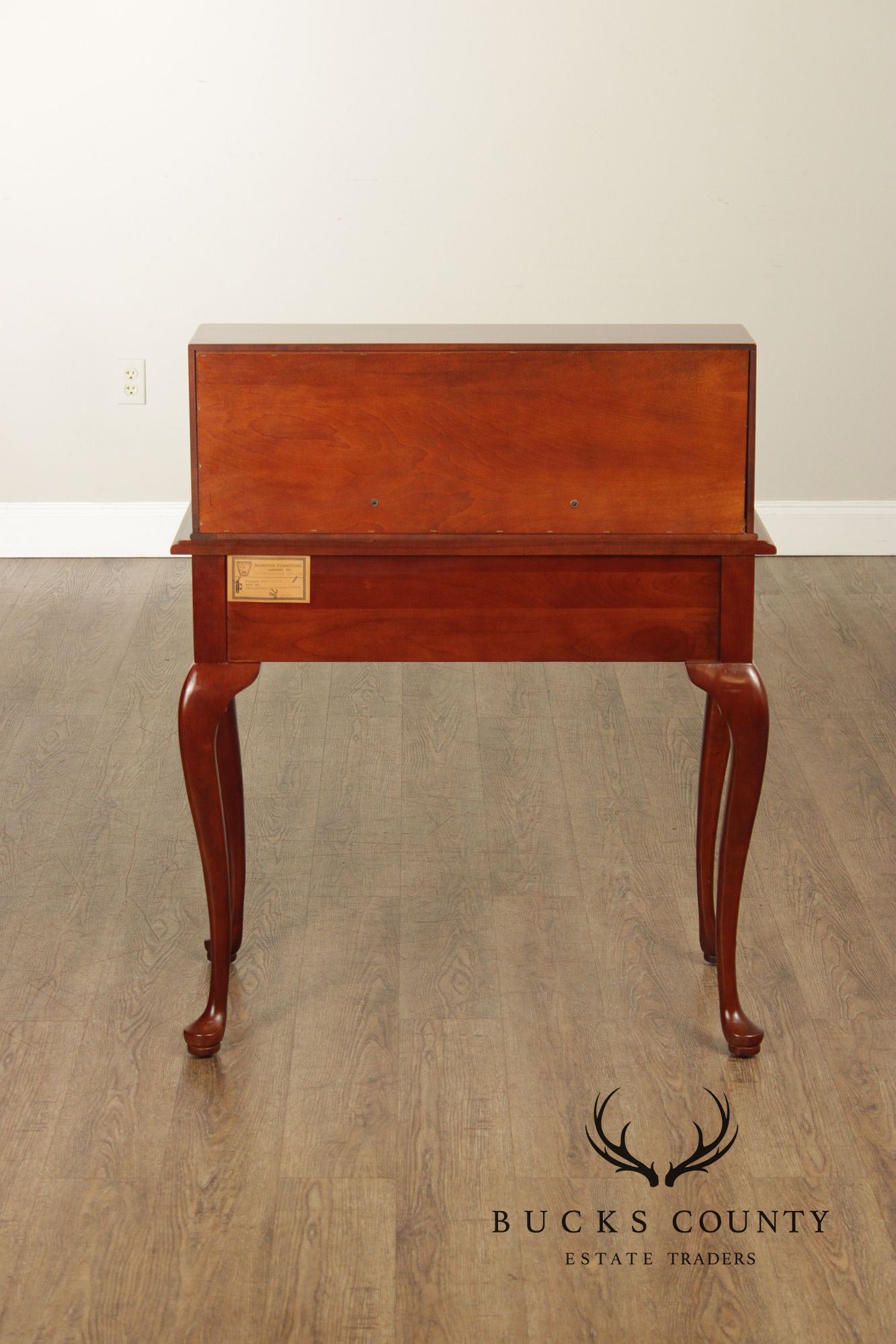 Monitor Furniture Queen Anne Style Cherry Slant-Front Writing Desk