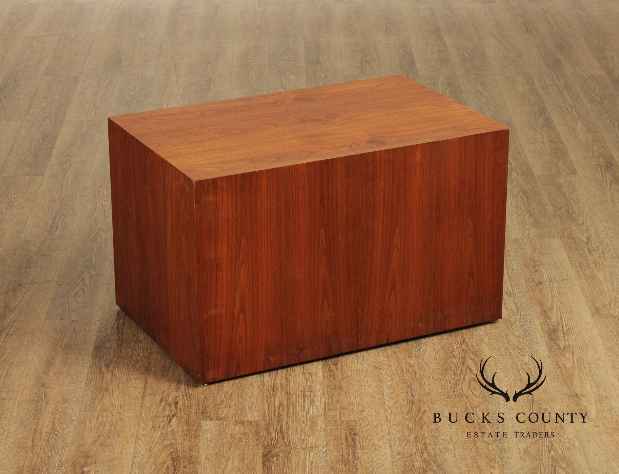 Mid-Century Modern Walnut Rectangular Coffee Table