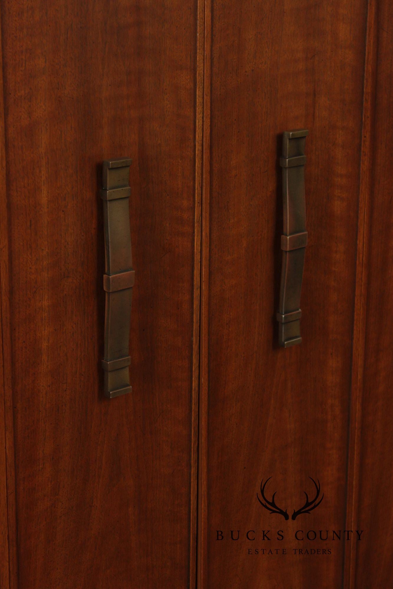 Heritage Mid-Century Modern Walnut Gentleman's Chest