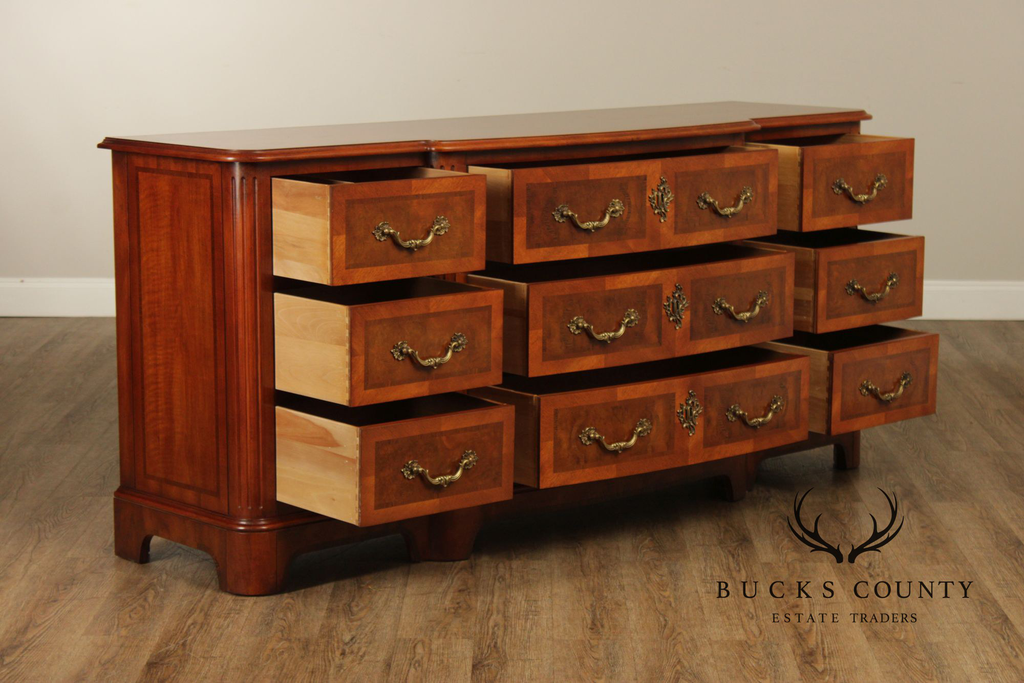 Henredon Italian Provincial Style Triple Dresser