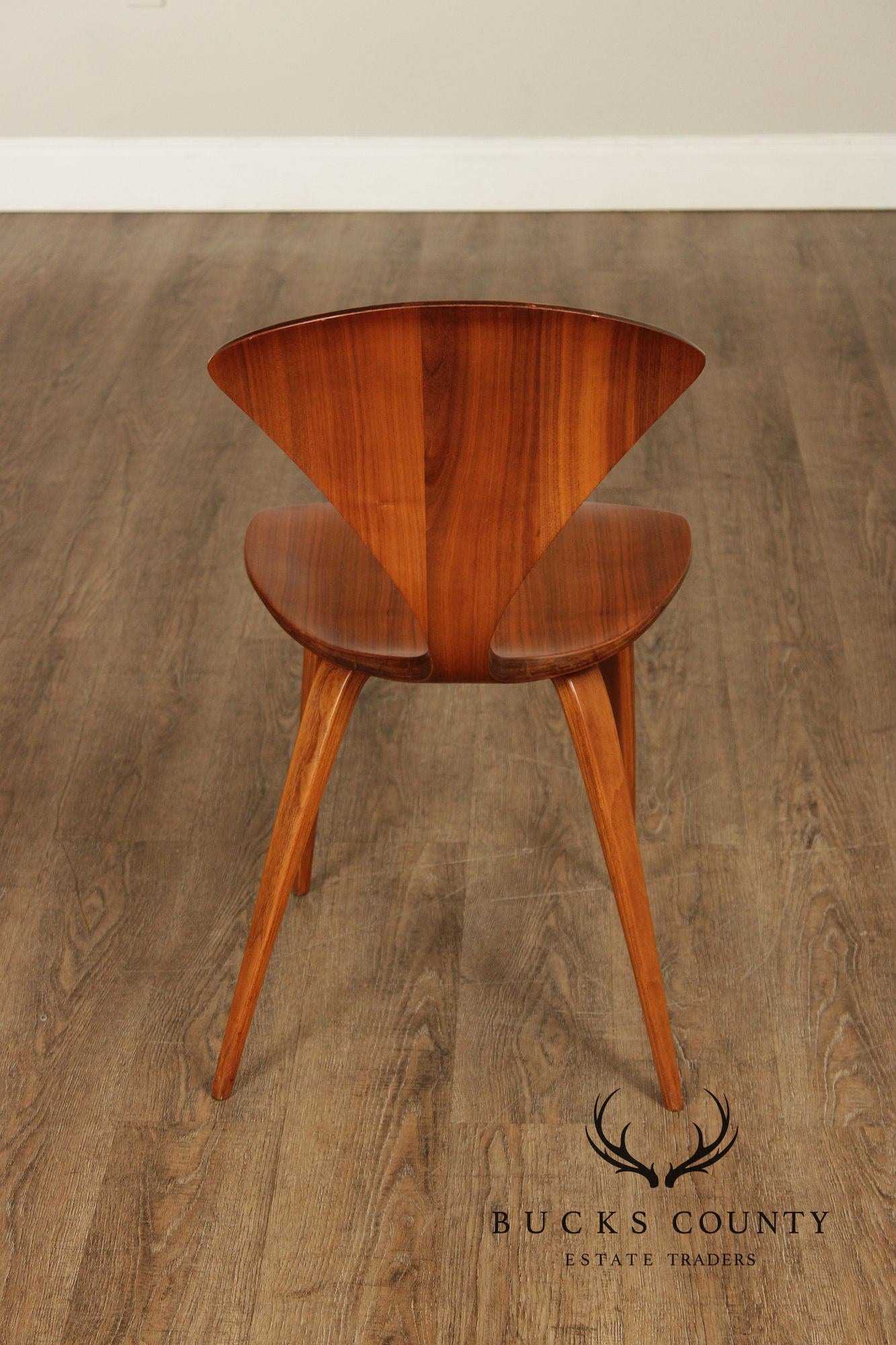 Norman Cherner Mid Century Modern Set of Five Hourglass Side Chairs