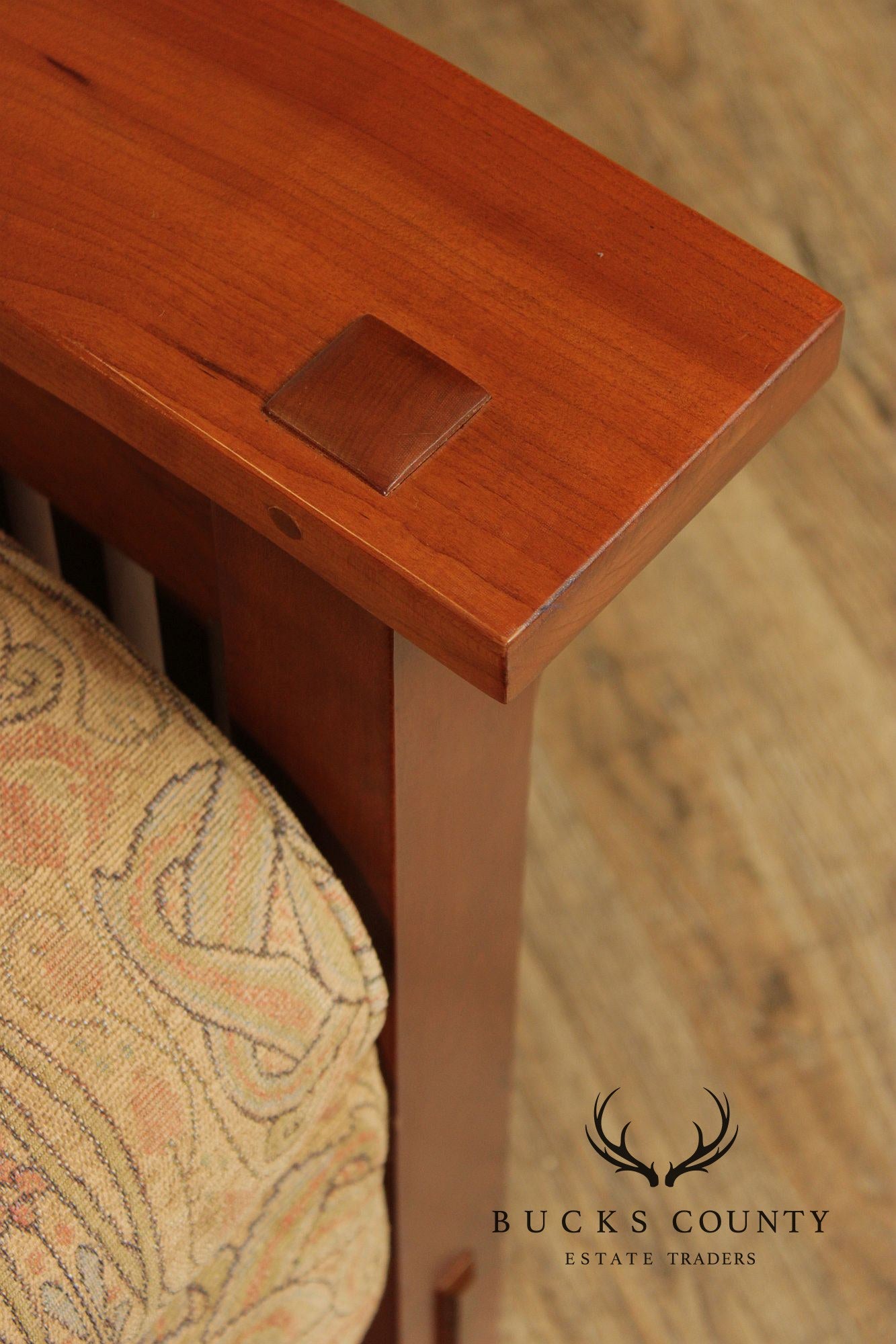 Stickley Mission Collection Cherry Spindle Morris Recliner