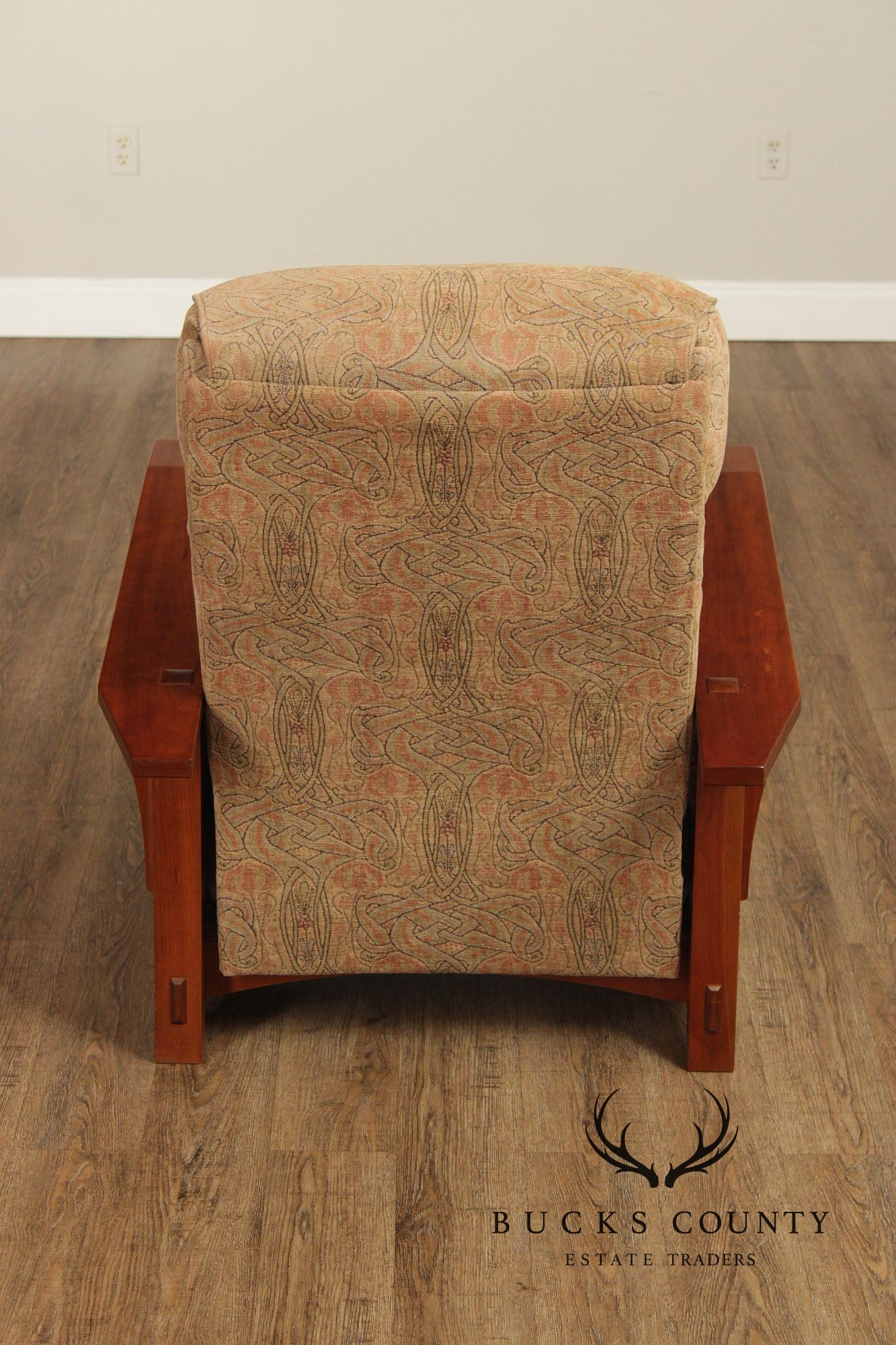 Stickley Mission Collection Cherry Spindle Morris Recliner