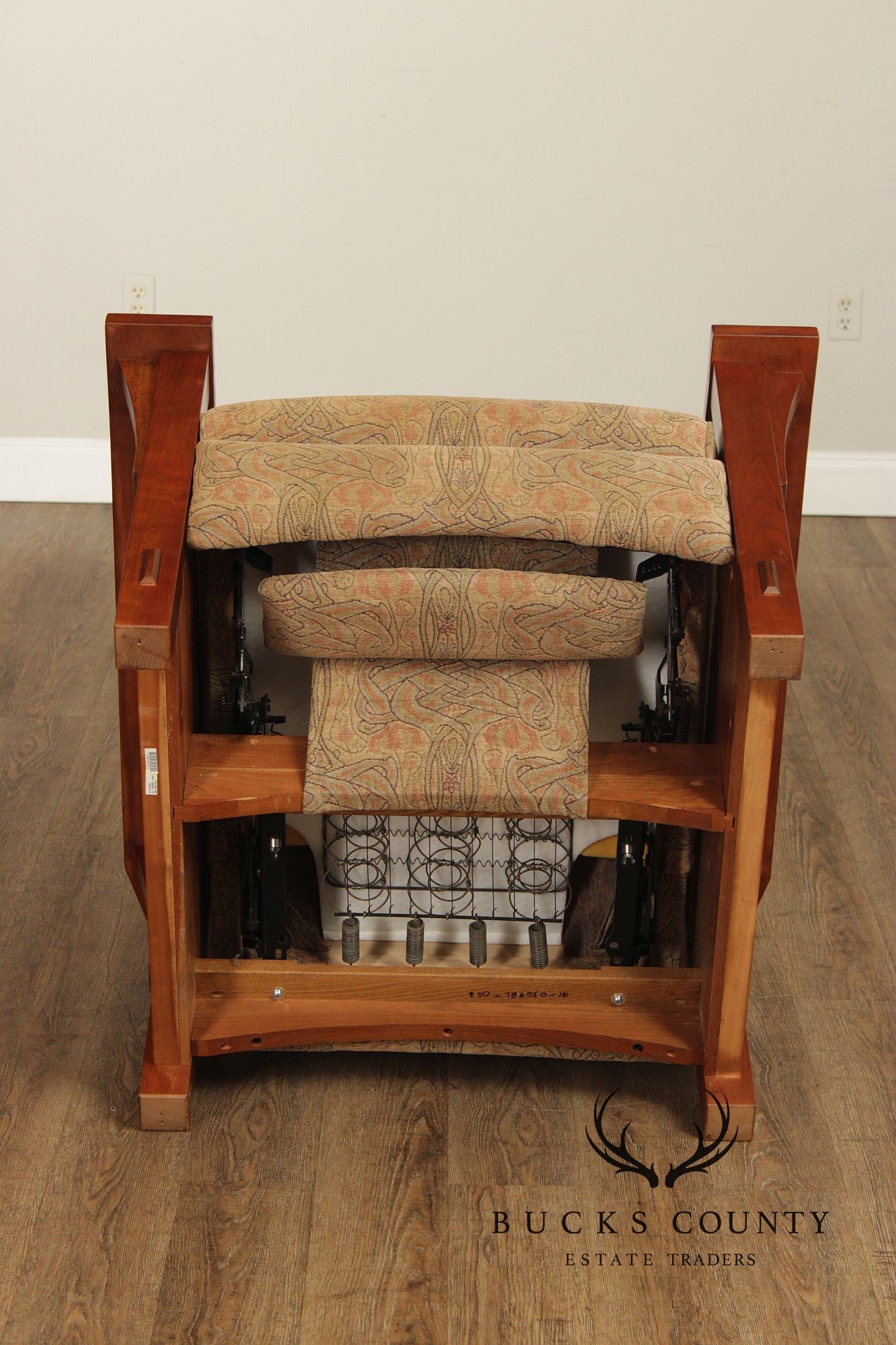 Stickley Mission Collection Cherry Spindle Morris Recliner