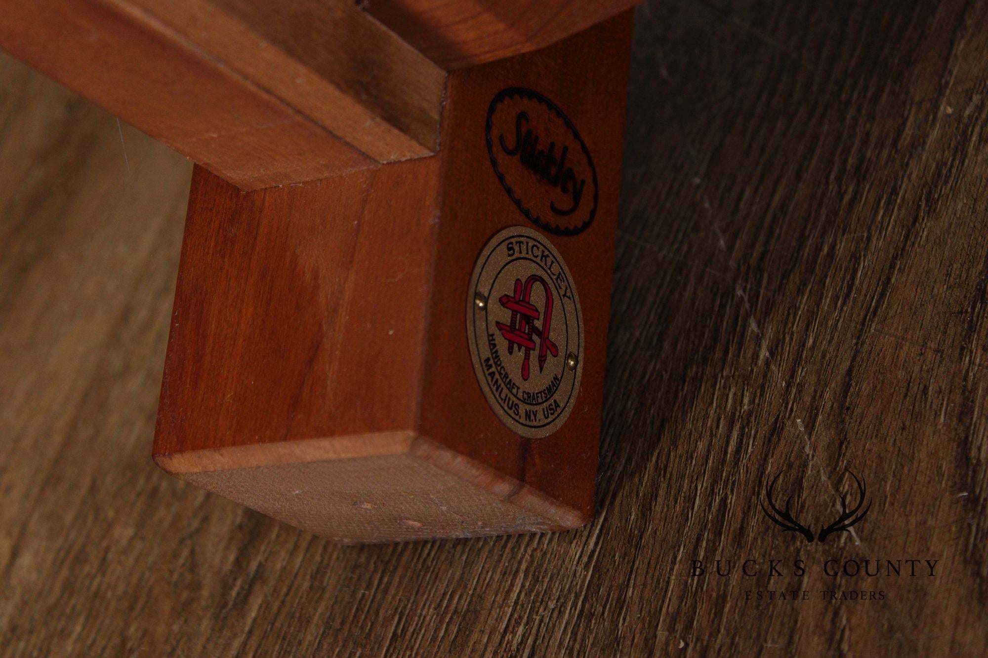 Stickley Mission Collection Cherry Spindle Morris Recliner