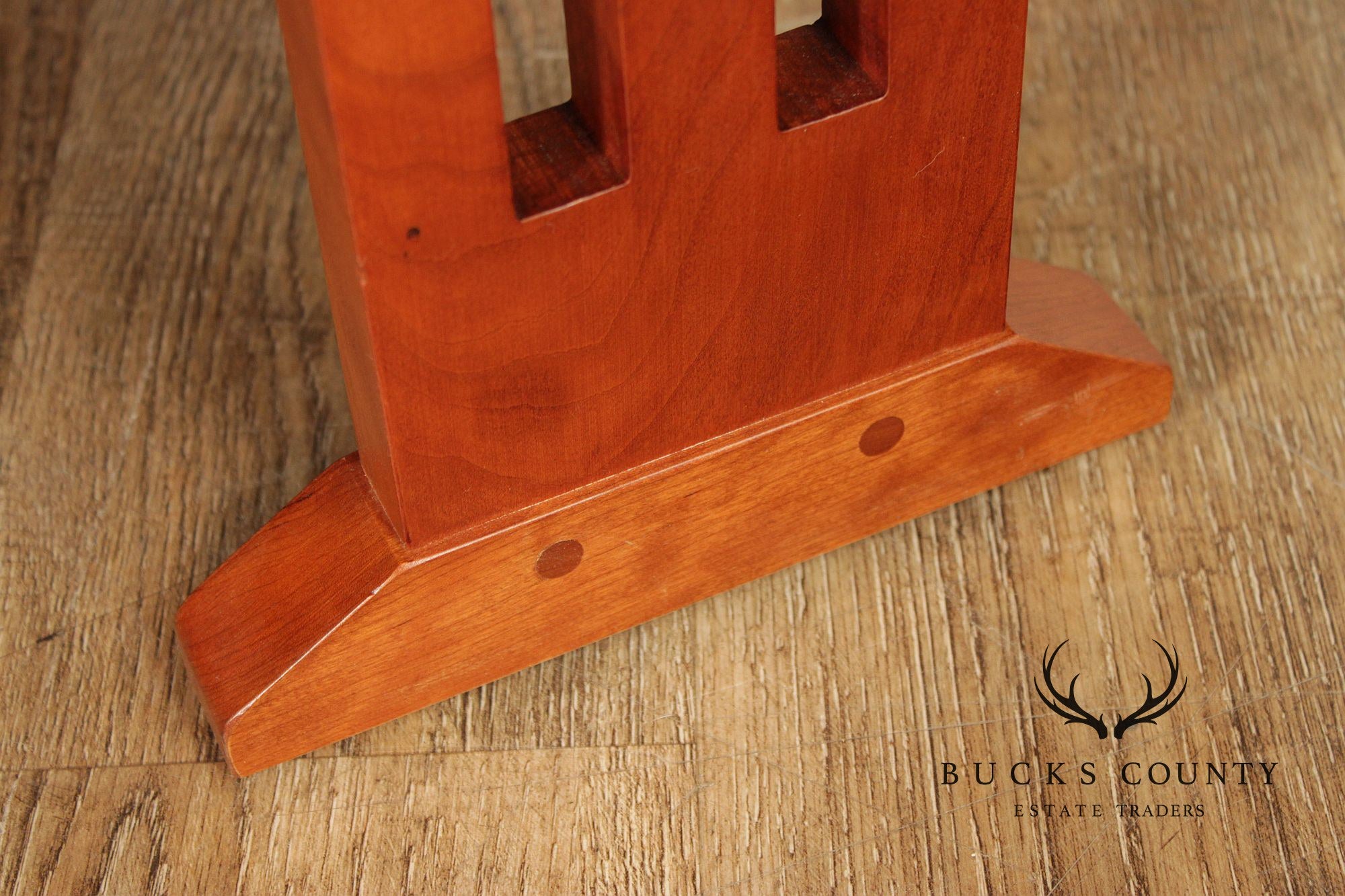Stickley Mission Collection Cherry Round Lamp Table