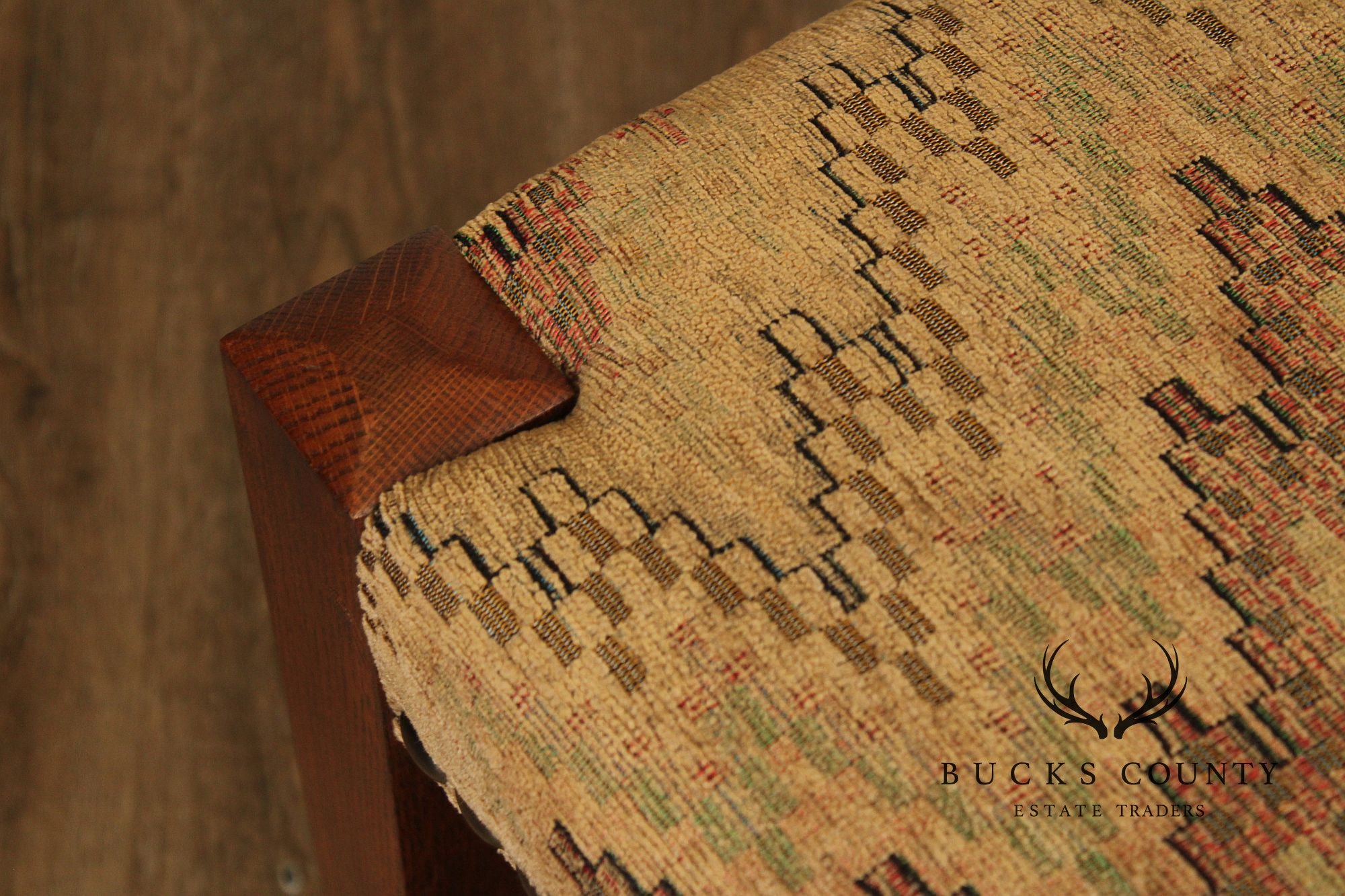 Stickley Mission Collection Oak Eastwood Footstool