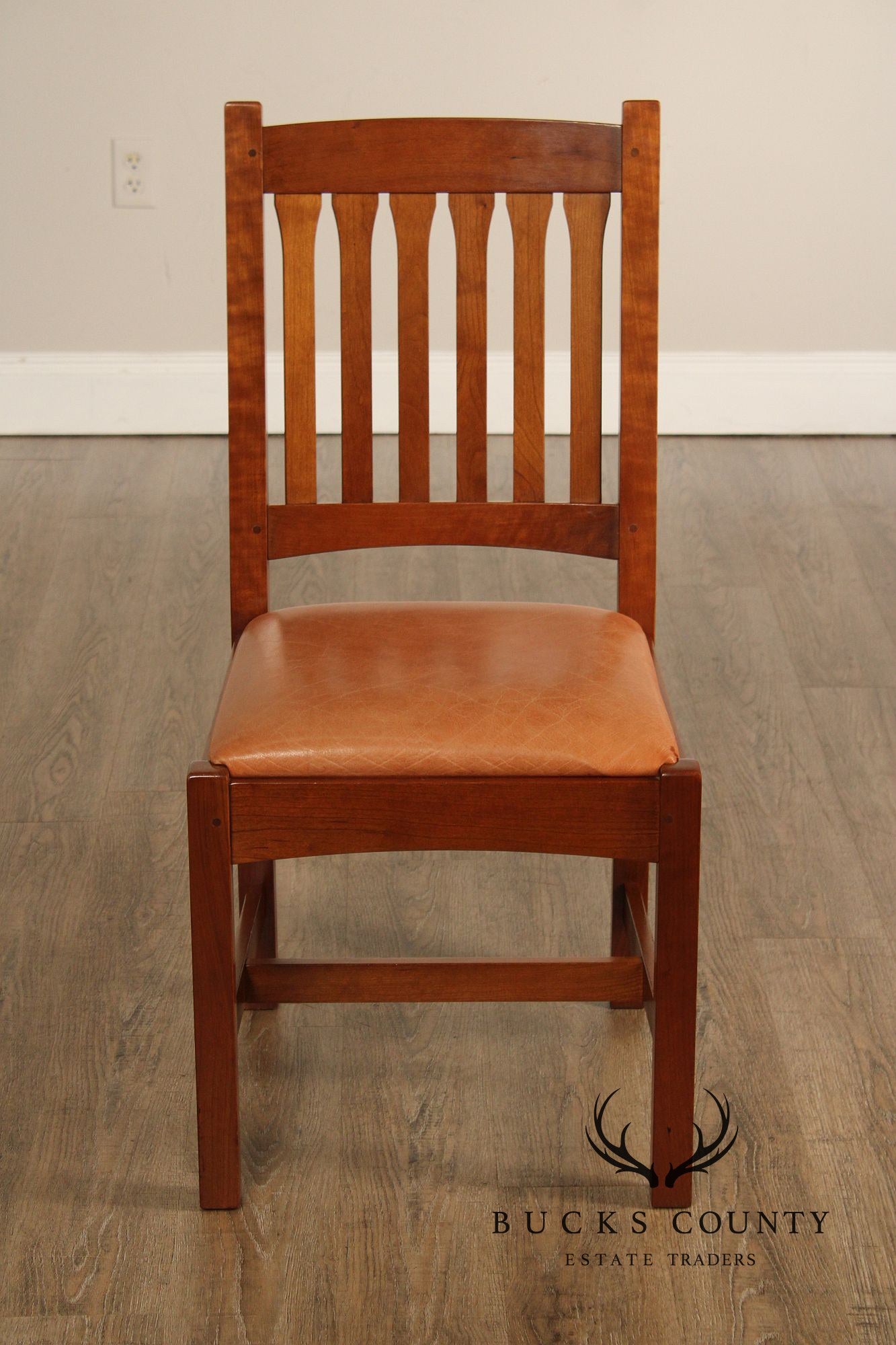 Stickley Mission Collection Cottage Cherry Side Dining Chair