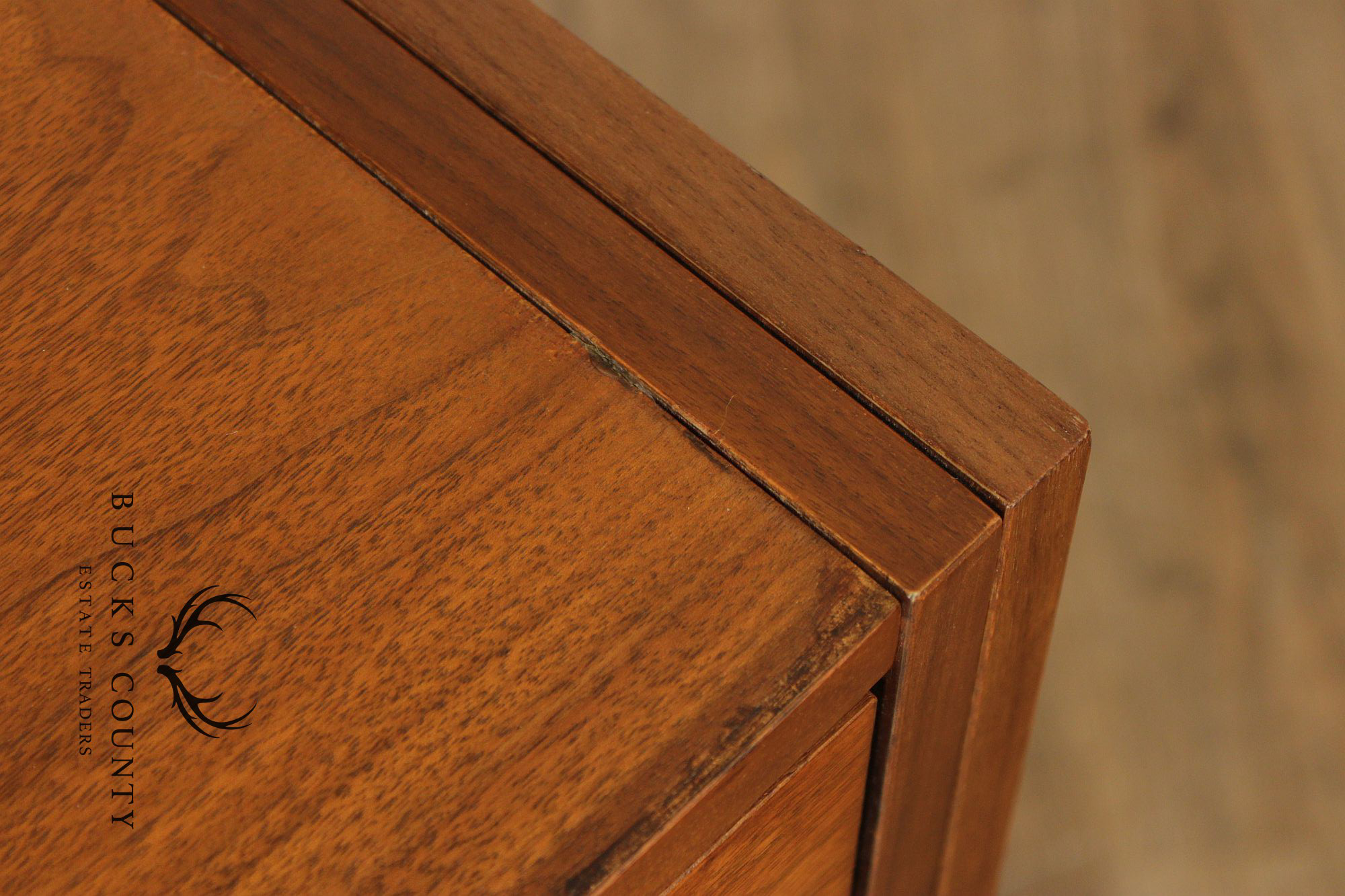Mid Century Modern Expandable Walnut Credenza Sideboard