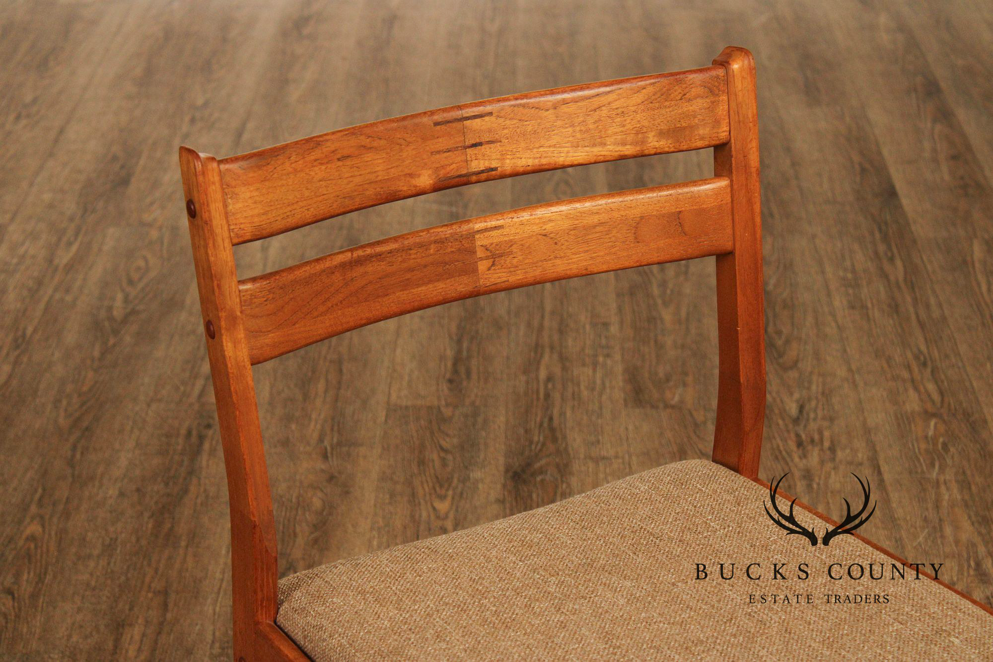 Uldum Mobelfabrik Danish Modern Set of Four Teak Dining Chairs
