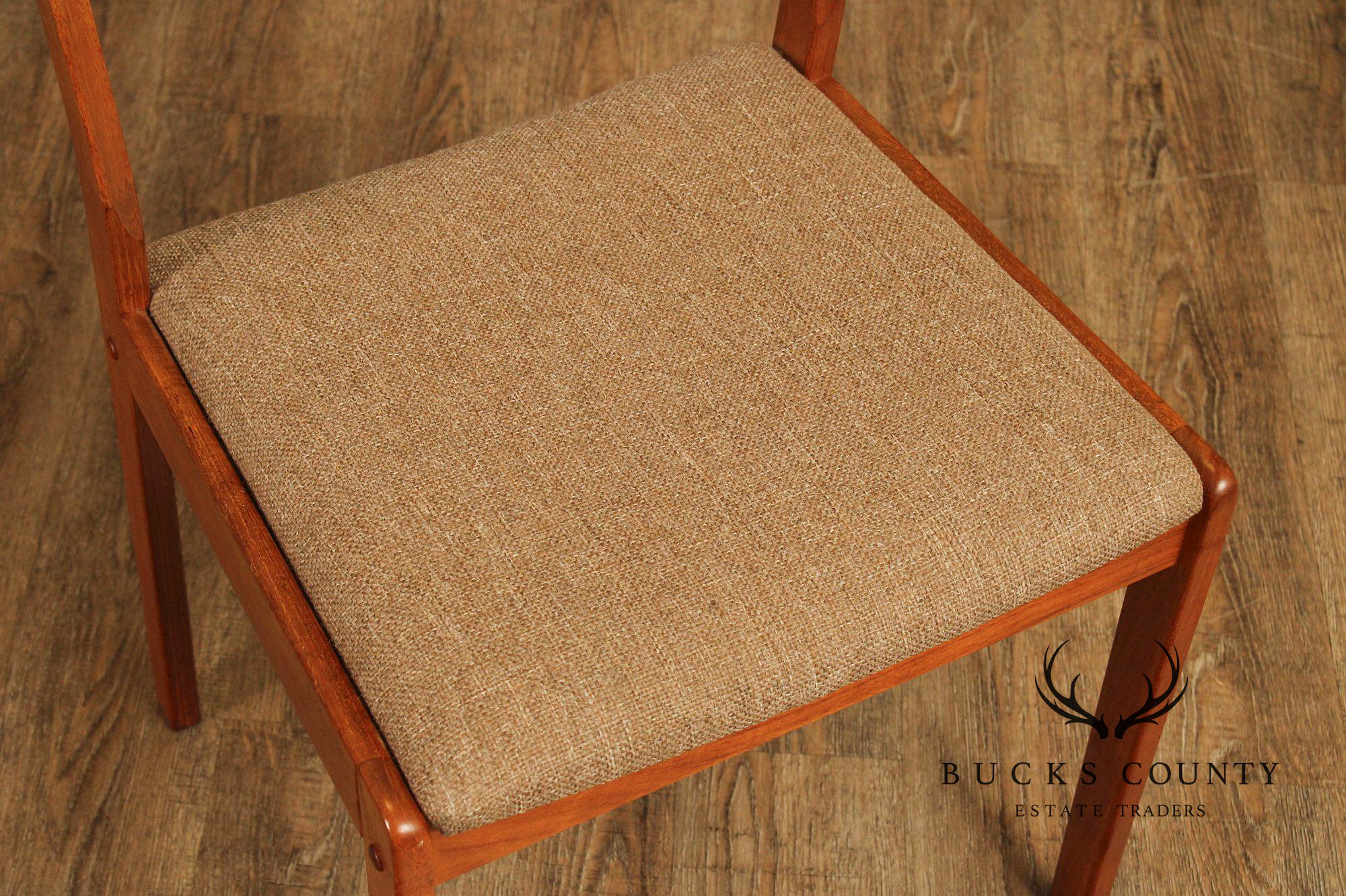 Uldum Mobelfabrik Danish Modern Set of Four Teak Dining Chairs