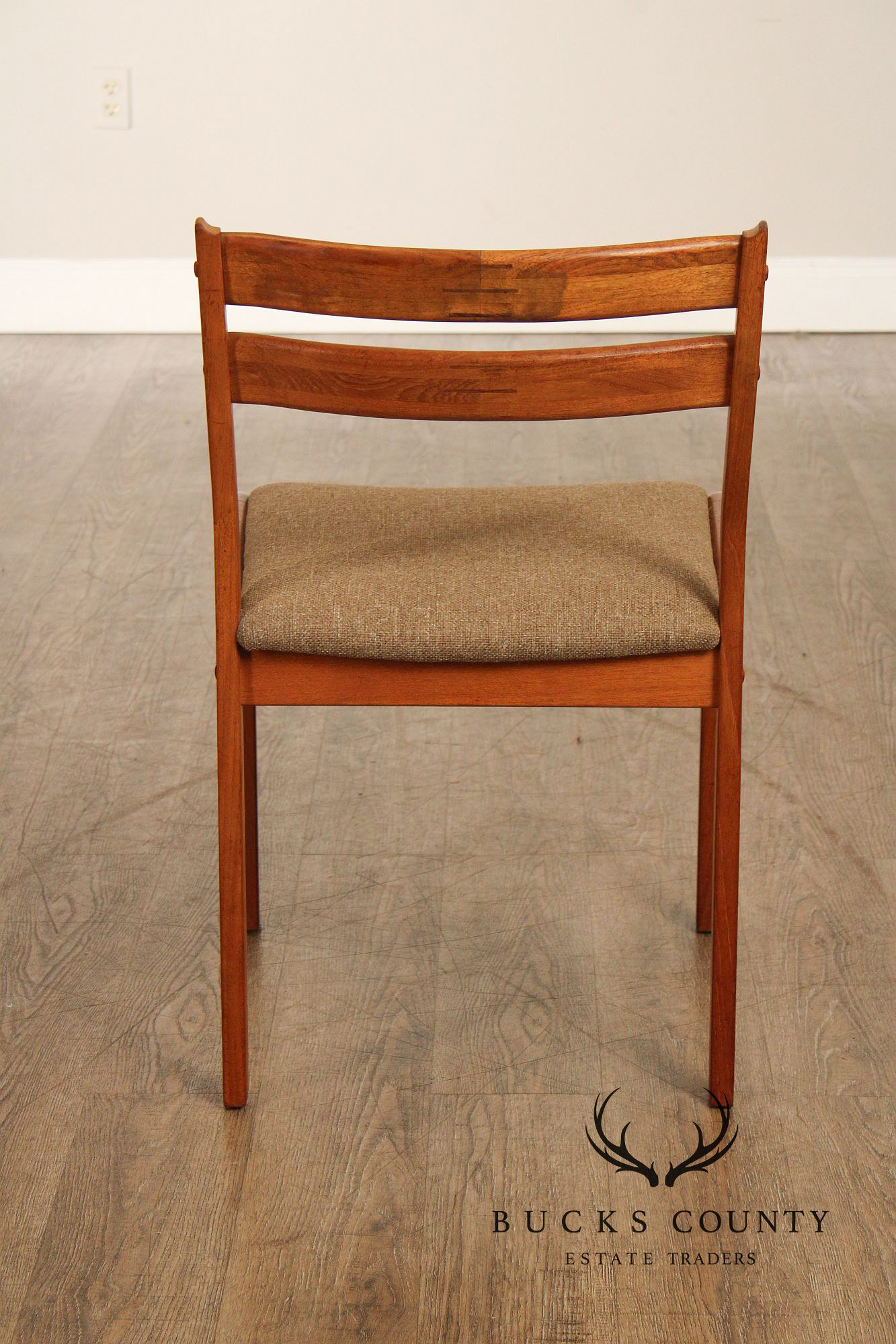 Uldum Mobelfabrik Danish Modern Set of Four Teak Dining Chairs