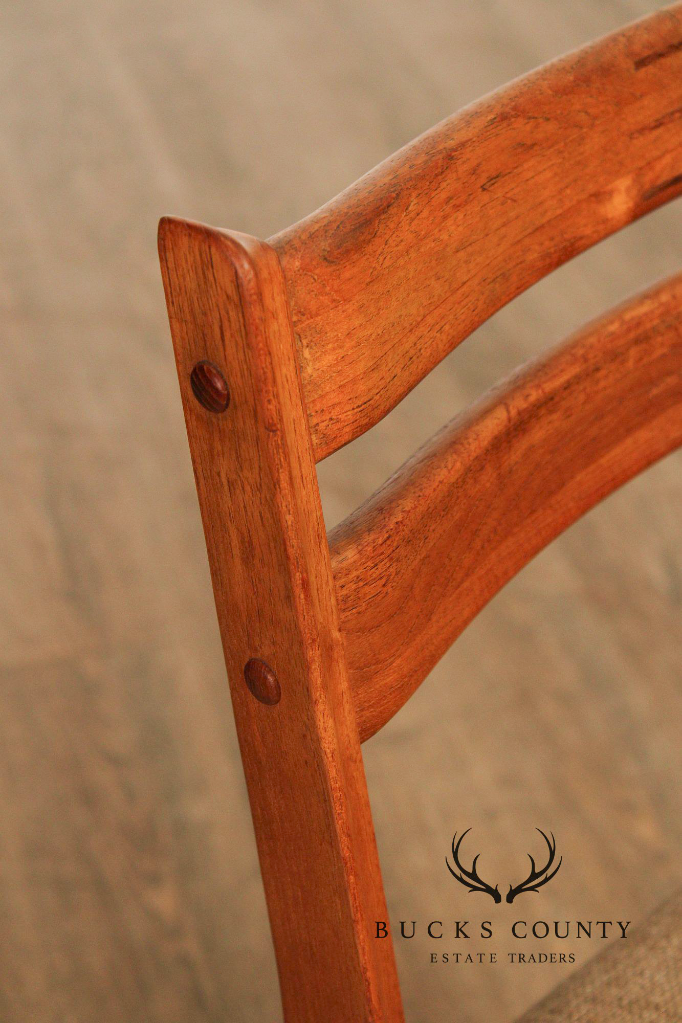 Uldum Mobelfabrik Danish Modern Set of Four Teak Dining Chairs