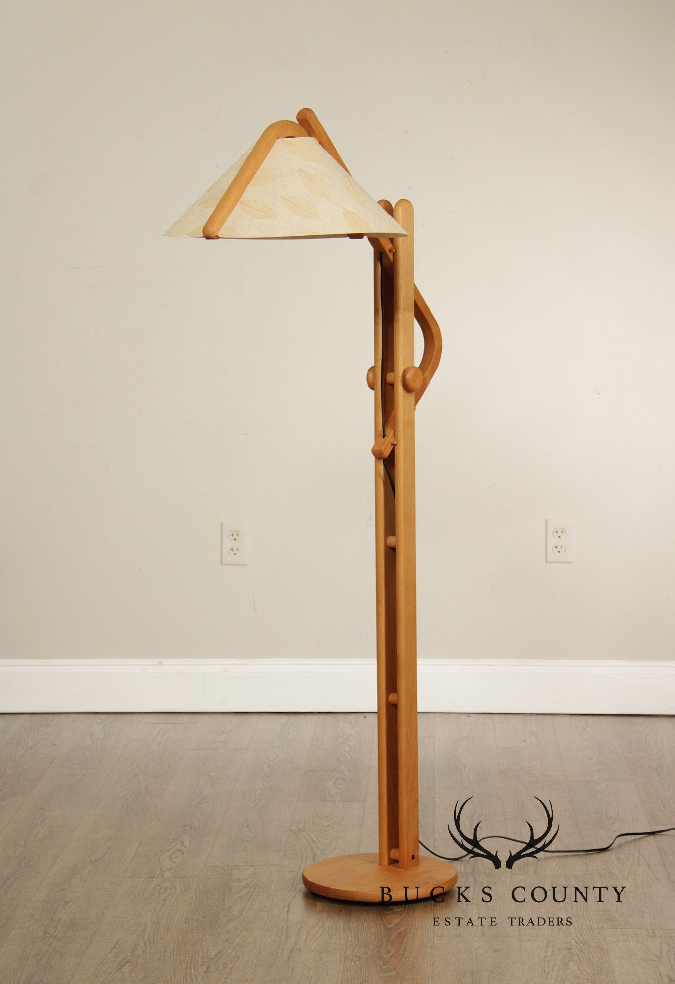 Domus Danish Modern Teak Floor Lamp