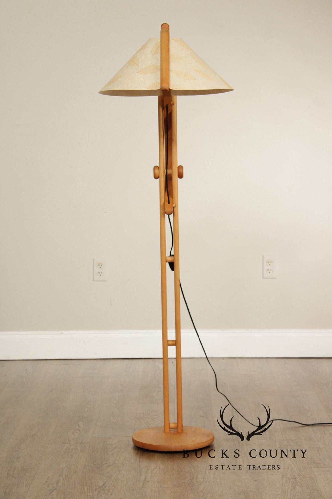 Domus Danish Modern Teak Floor Lamp